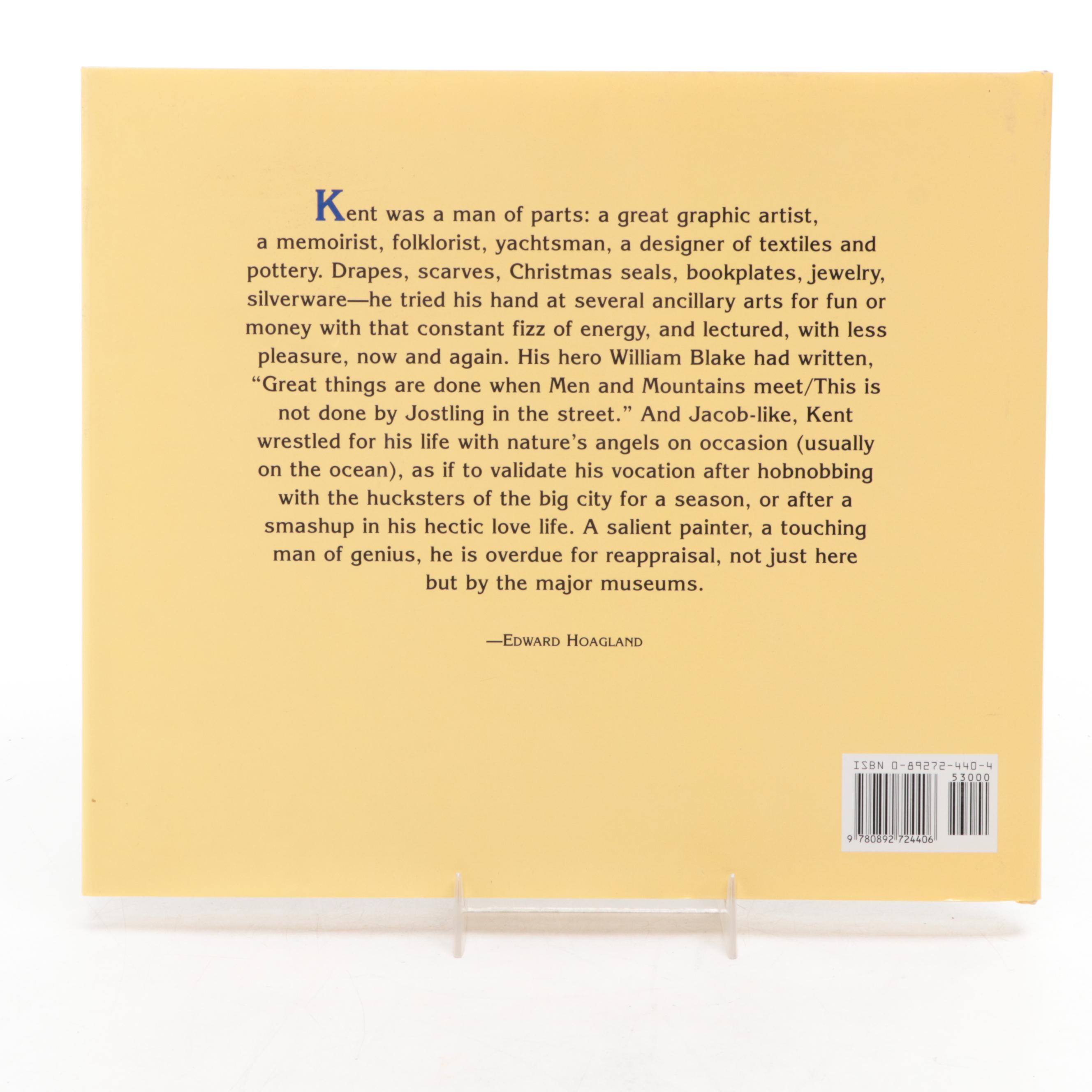 First Edition "Modern Art USA" and Signed "Rockwell Kent's Forgotten Landscapes"