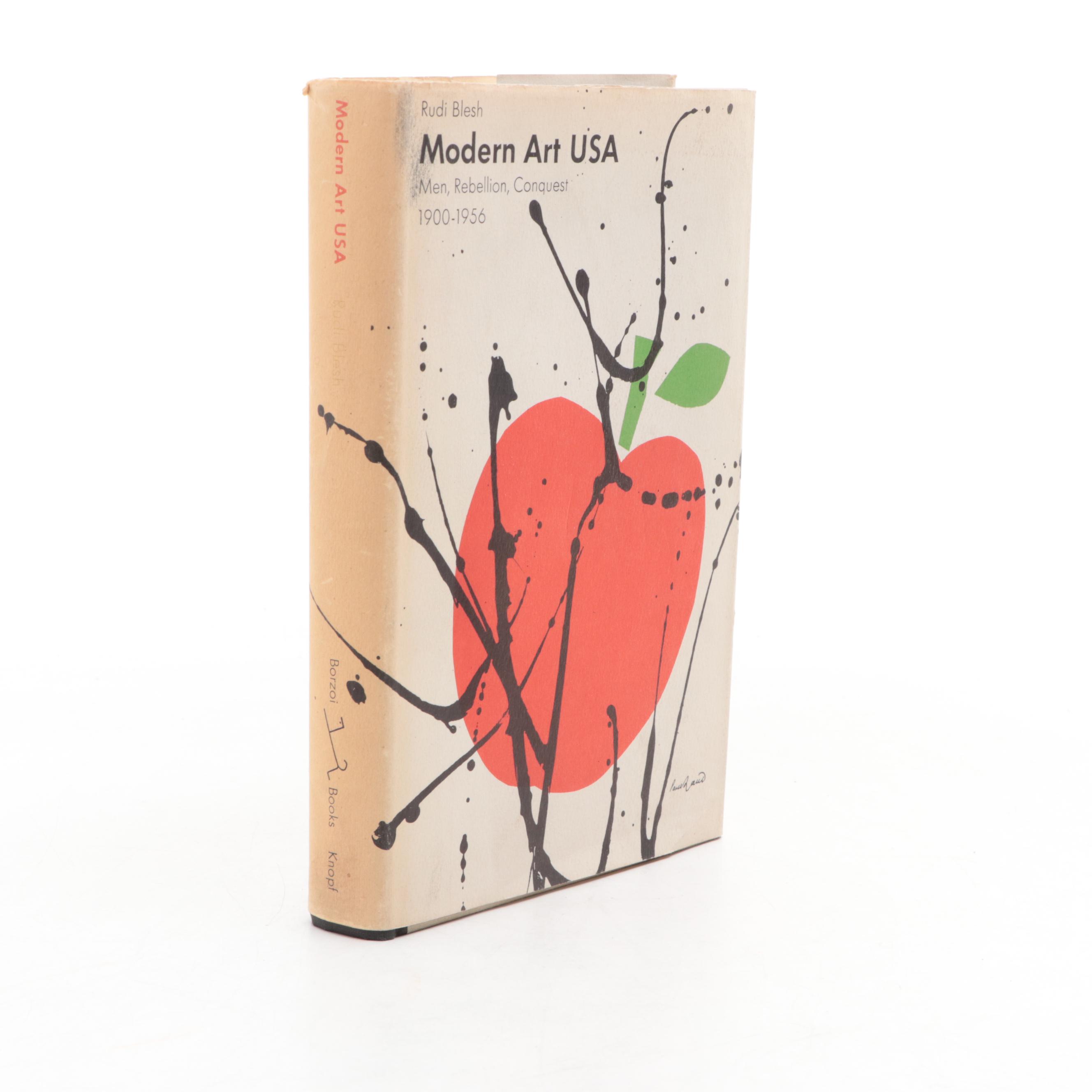 First Edition "Modern Art USA" and Signed "Rockwell Kent's Forgotten Landscapes"