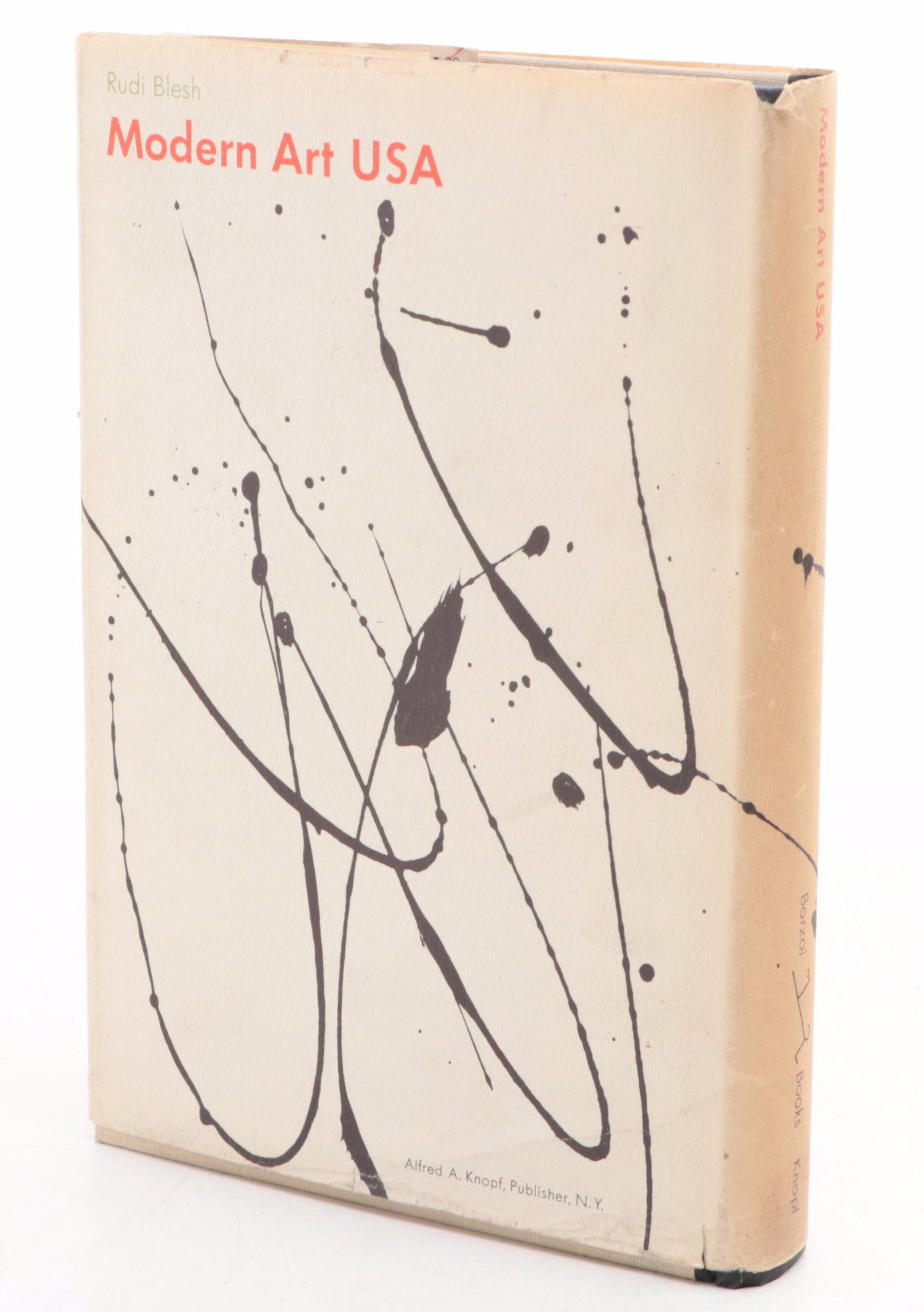 First Edition "Modern Art USA" and Signed "Rockwell Kent's Forgotten Landscapes"