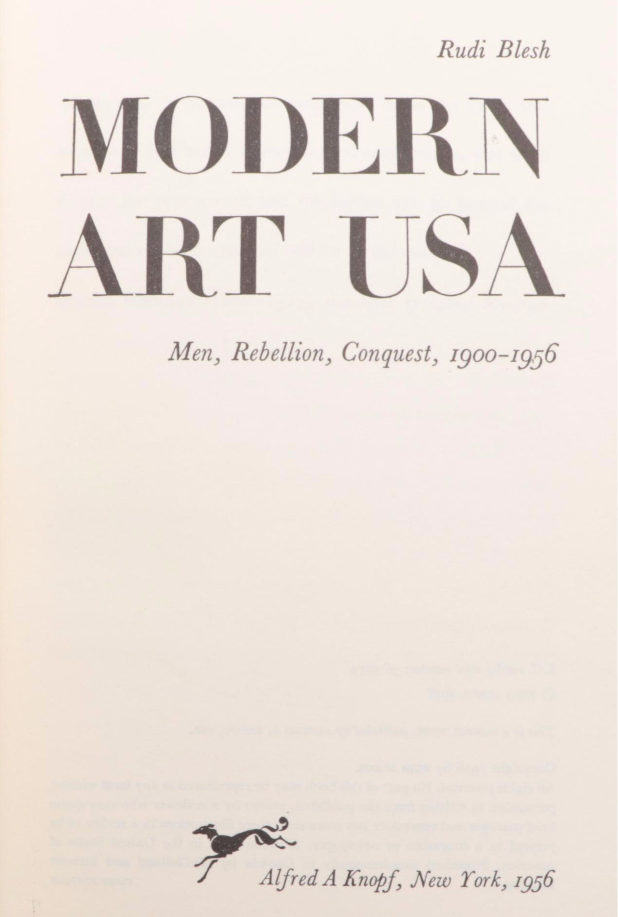 First Edition "Modern Art USA" and Signed "Rockwell Kent's Forgotten Landscapes"