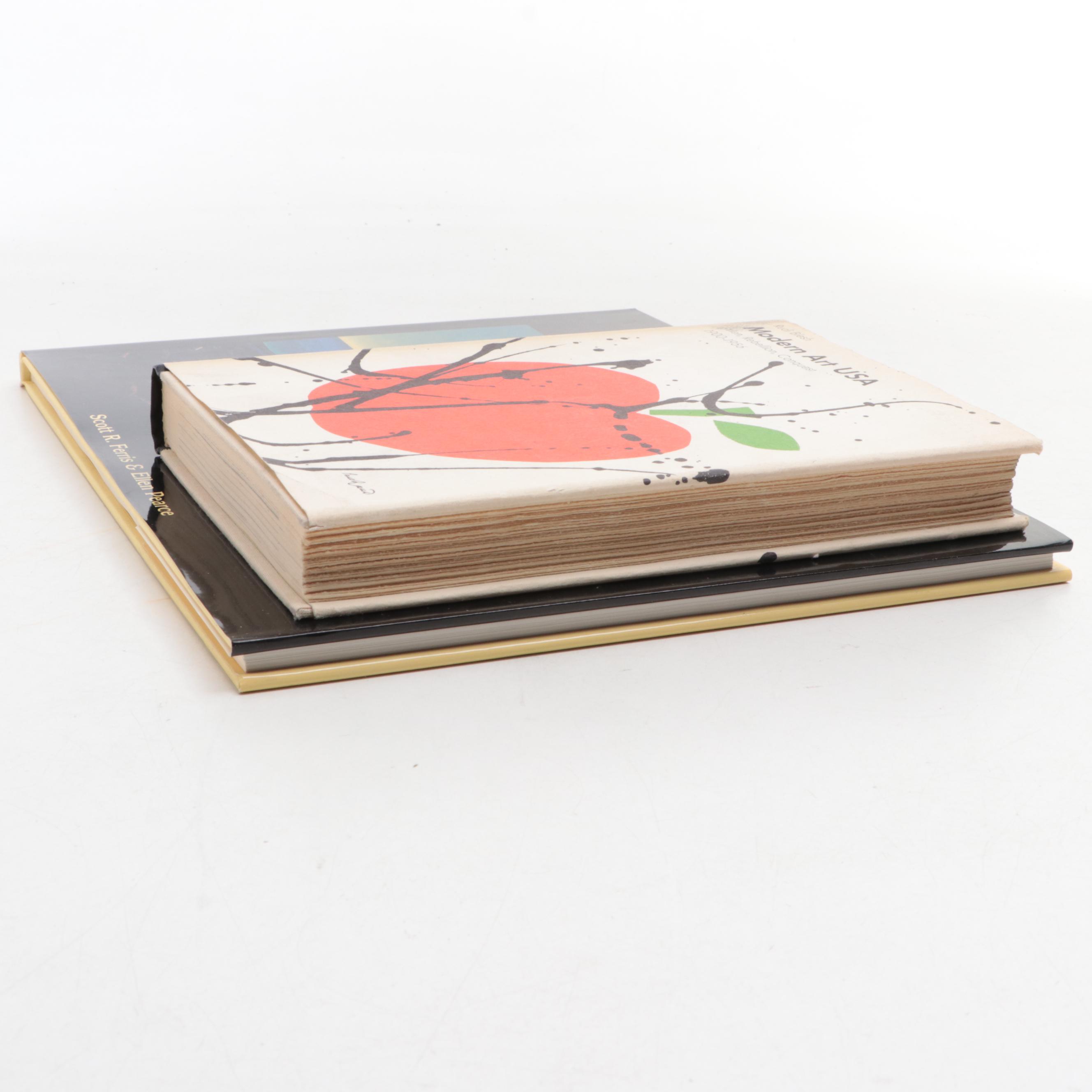 First Edition "Modern Art USA" and Signed "Rockwell Kent's Forgotten Landscapes"