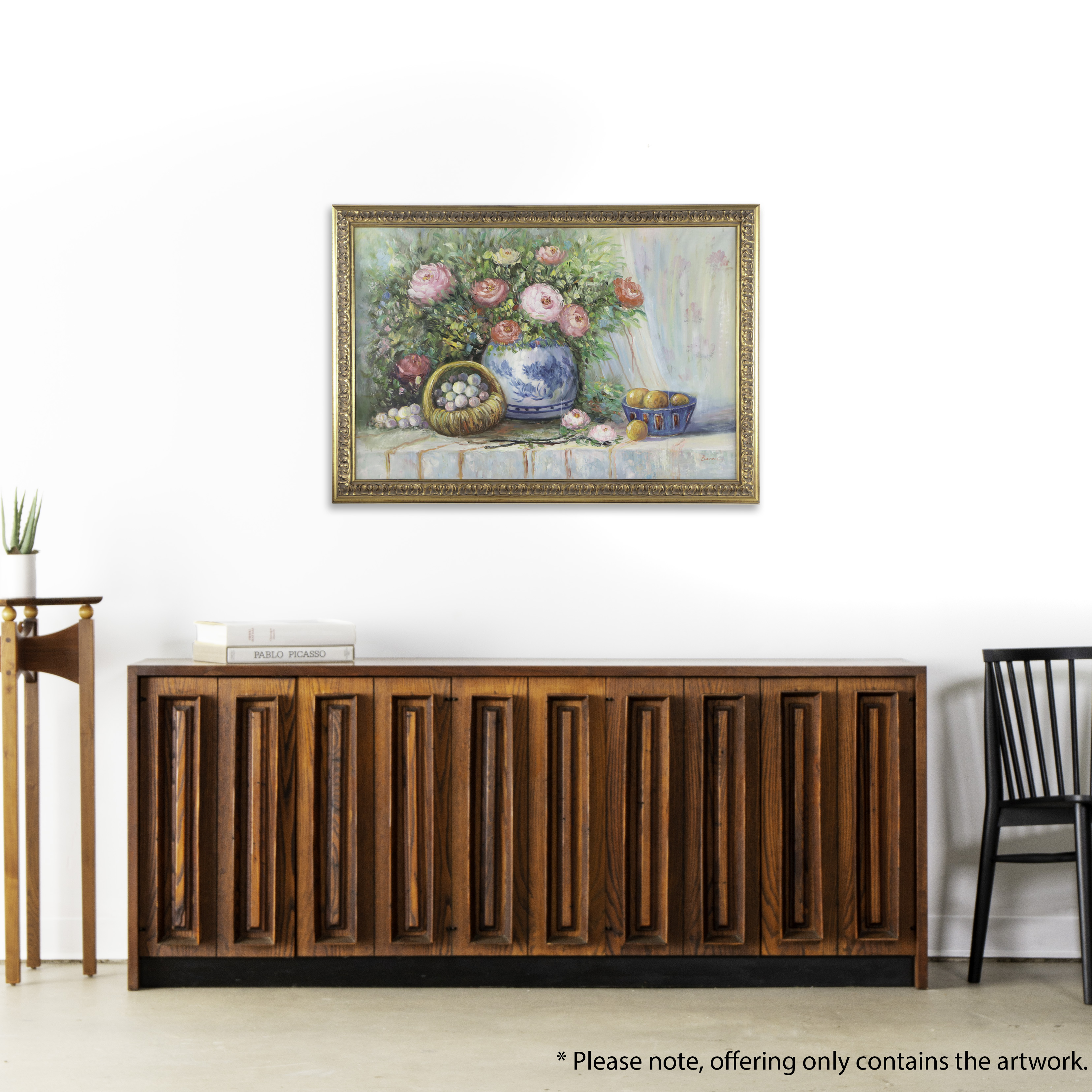 Oil Painting of Floral Still Life