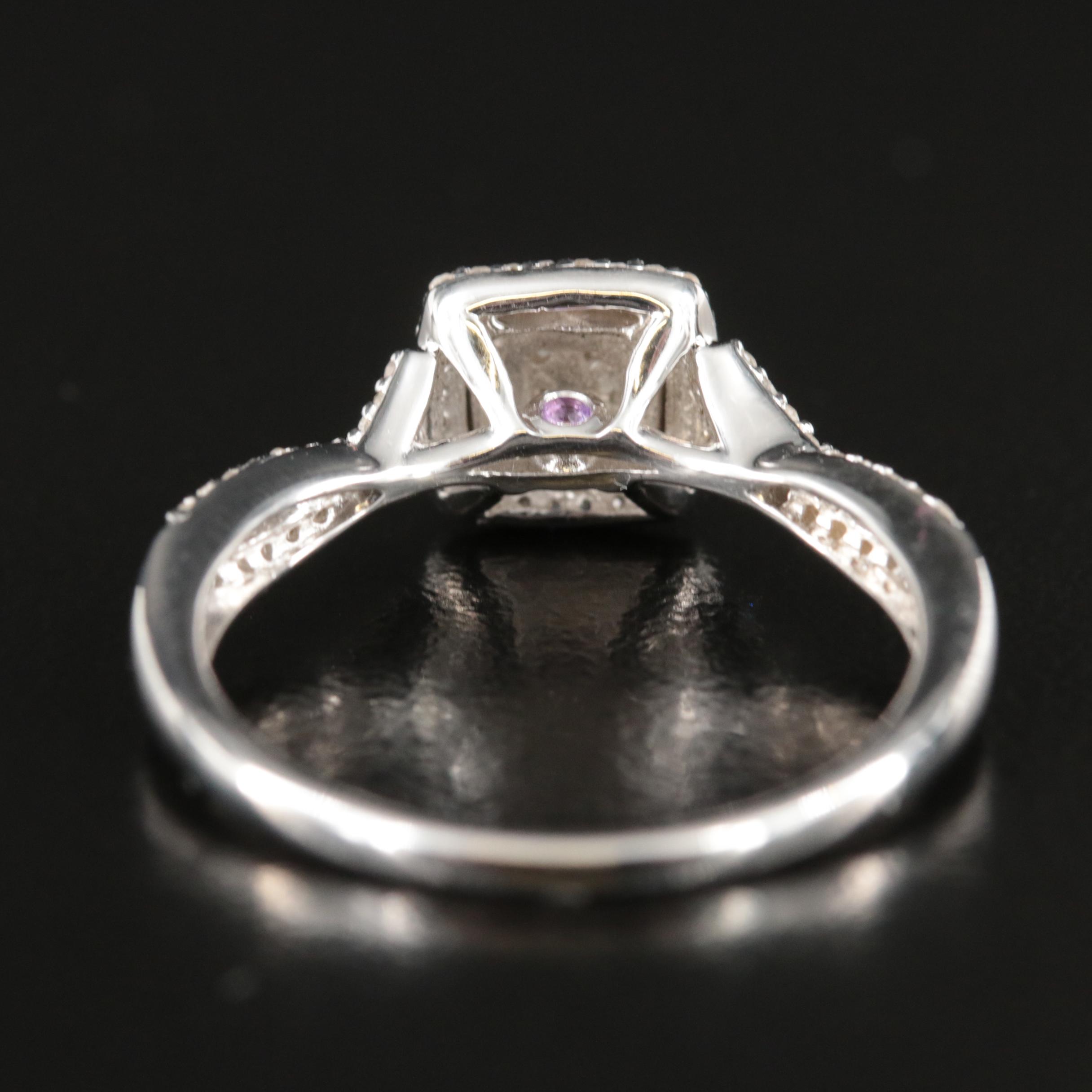 Hallmark Sterling Diamond Ring
