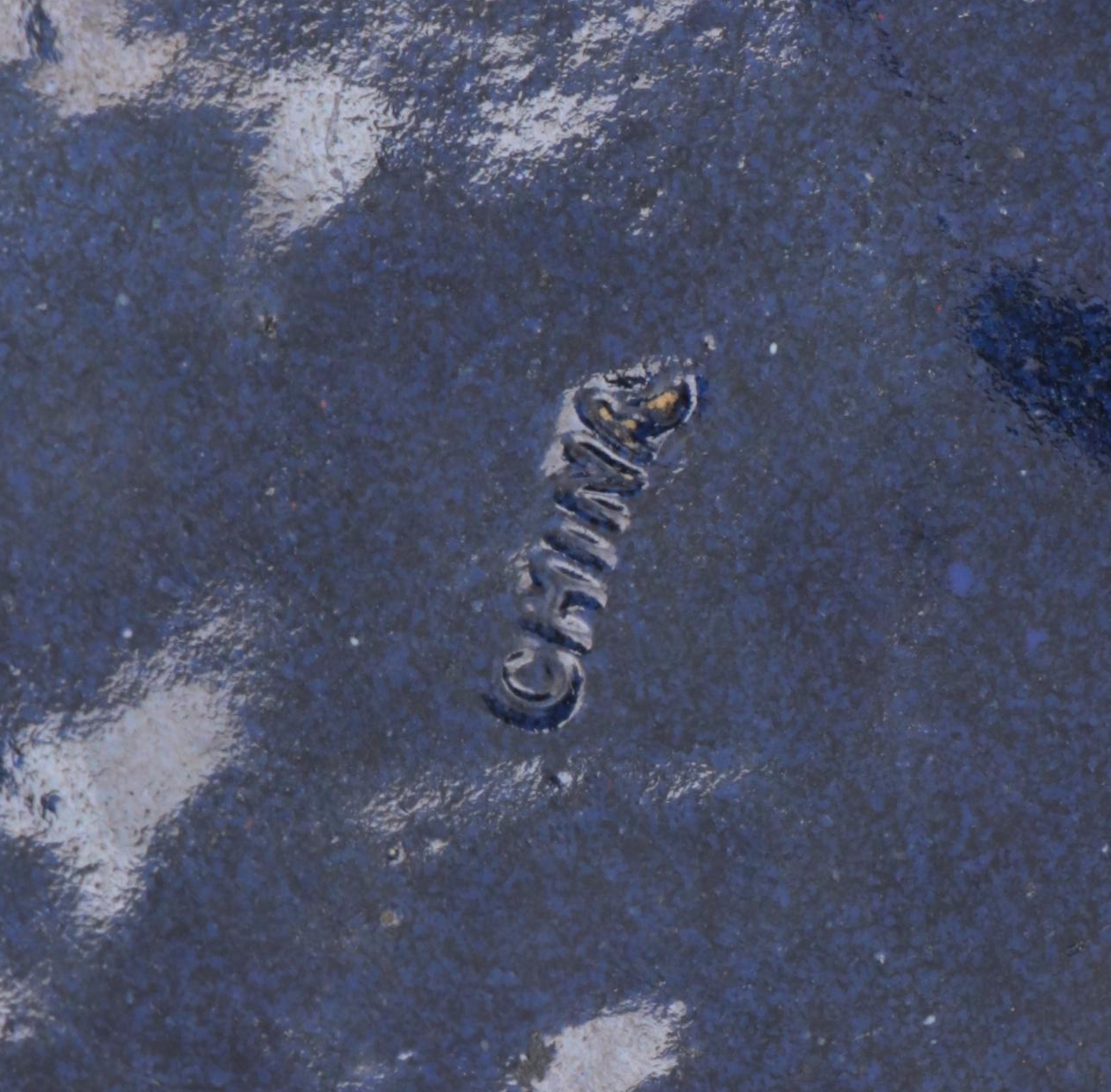 Chinese Cloisonné Enamel Cobalt Blue Vases and Lidded Bowl, 20th Century