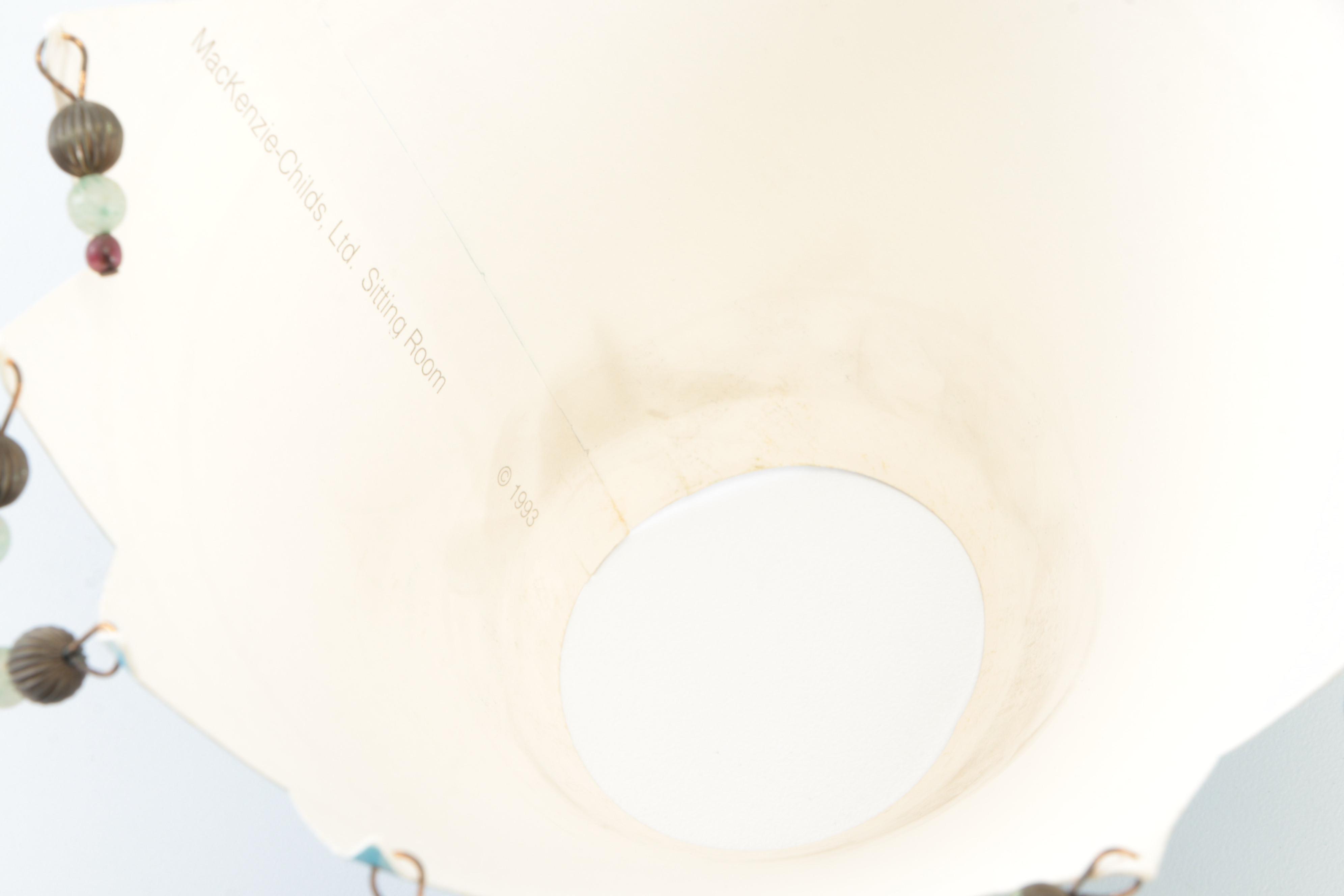 MacKenzie-Childs "Piccadilly" Ceramic Cookie Jar and Other Décor