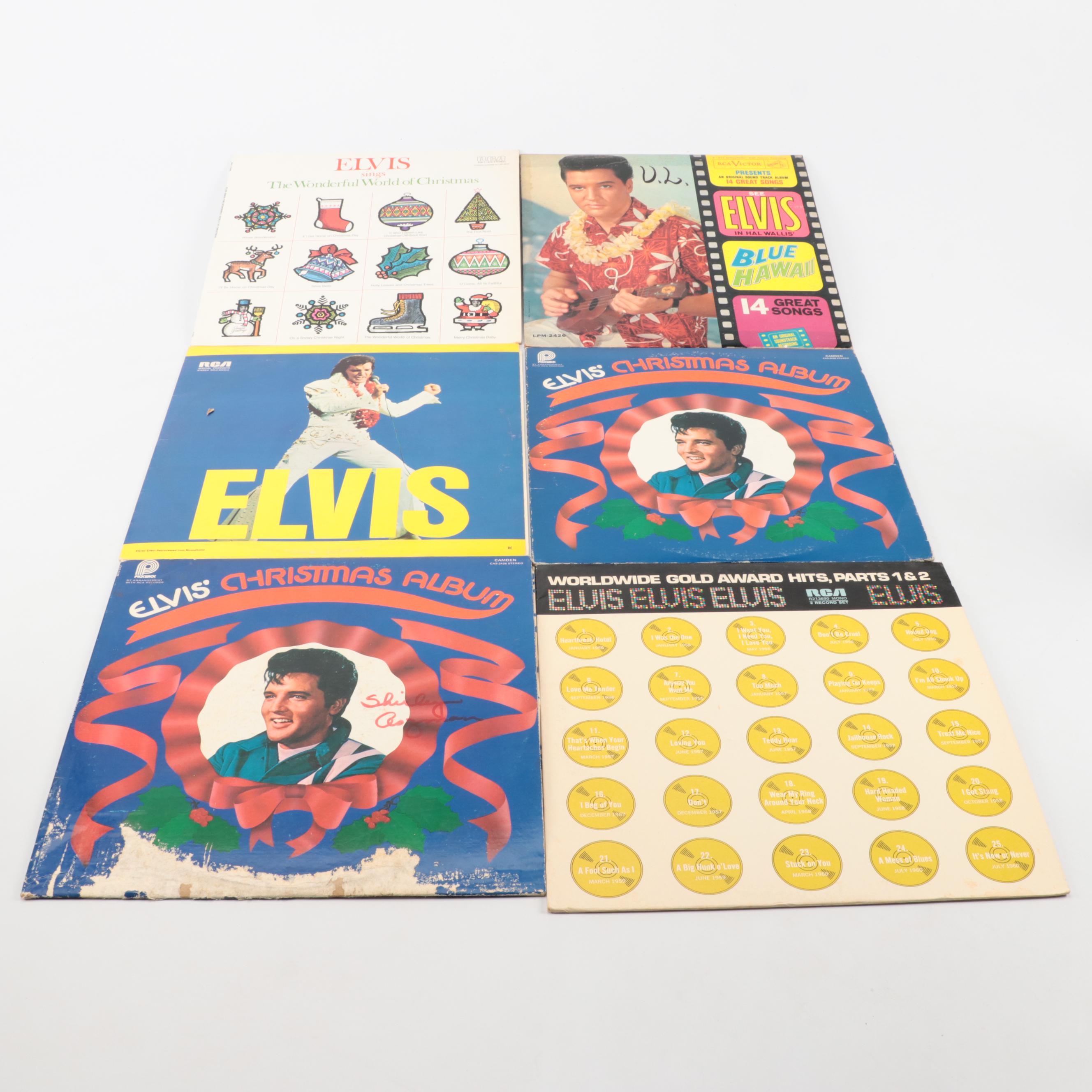 Elvis Presley, Frank Sinatra, Robert Goulet, The Lettermen and More LPs