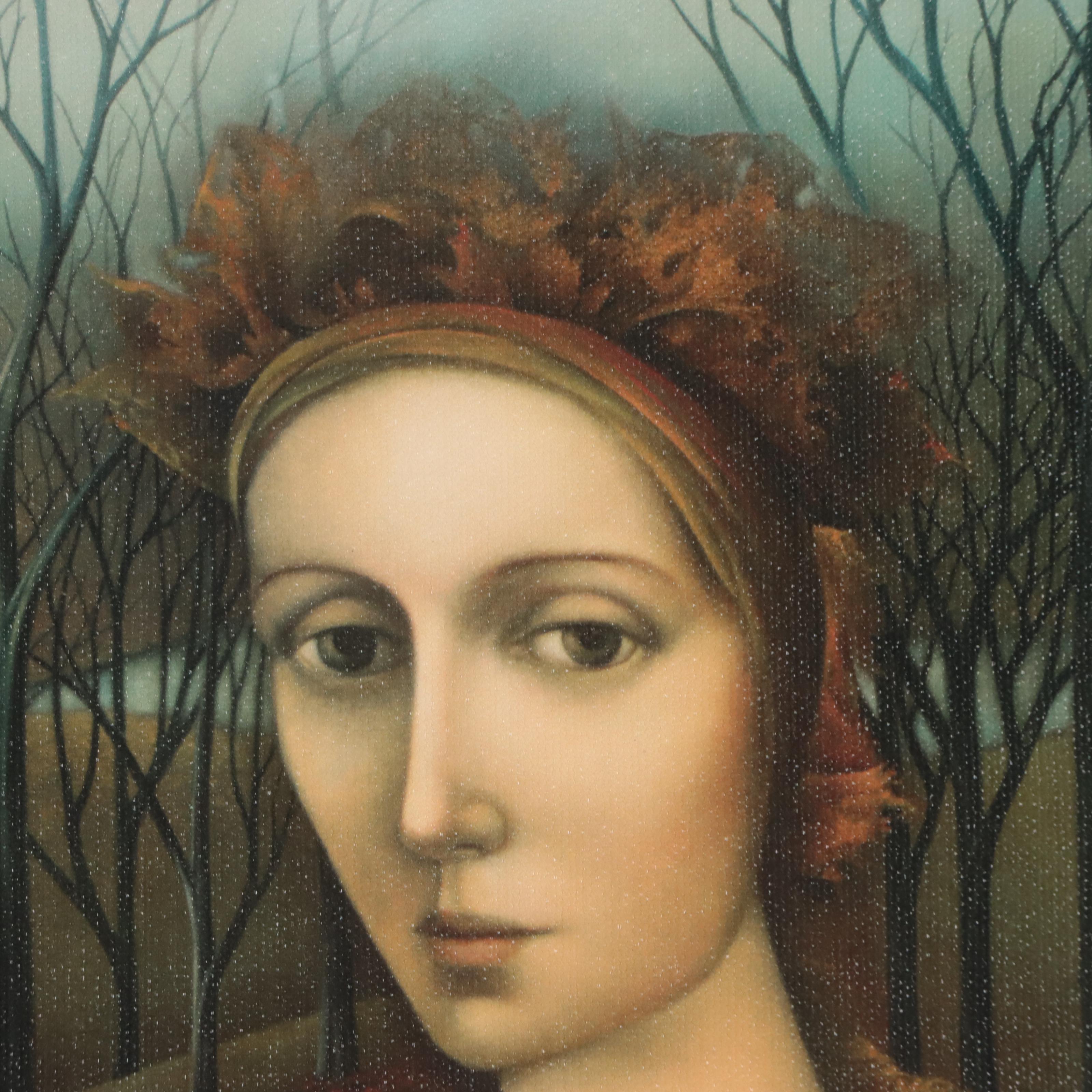 Alla Tsank Giclée "November Queen"