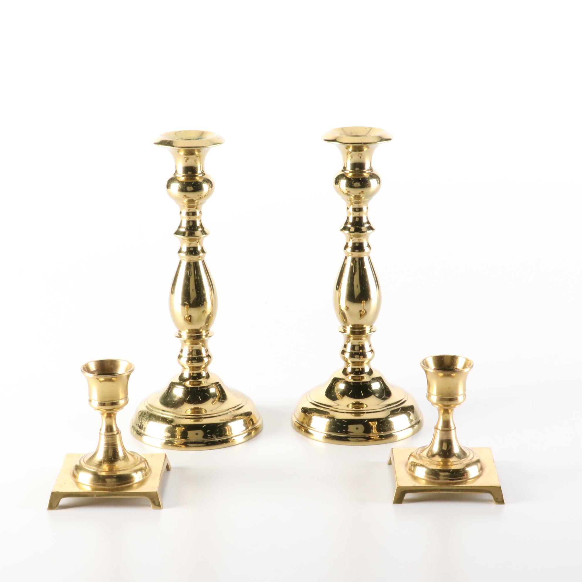 Virginia Metalcrafters, Harvin, and Other Brass Candlesticks
