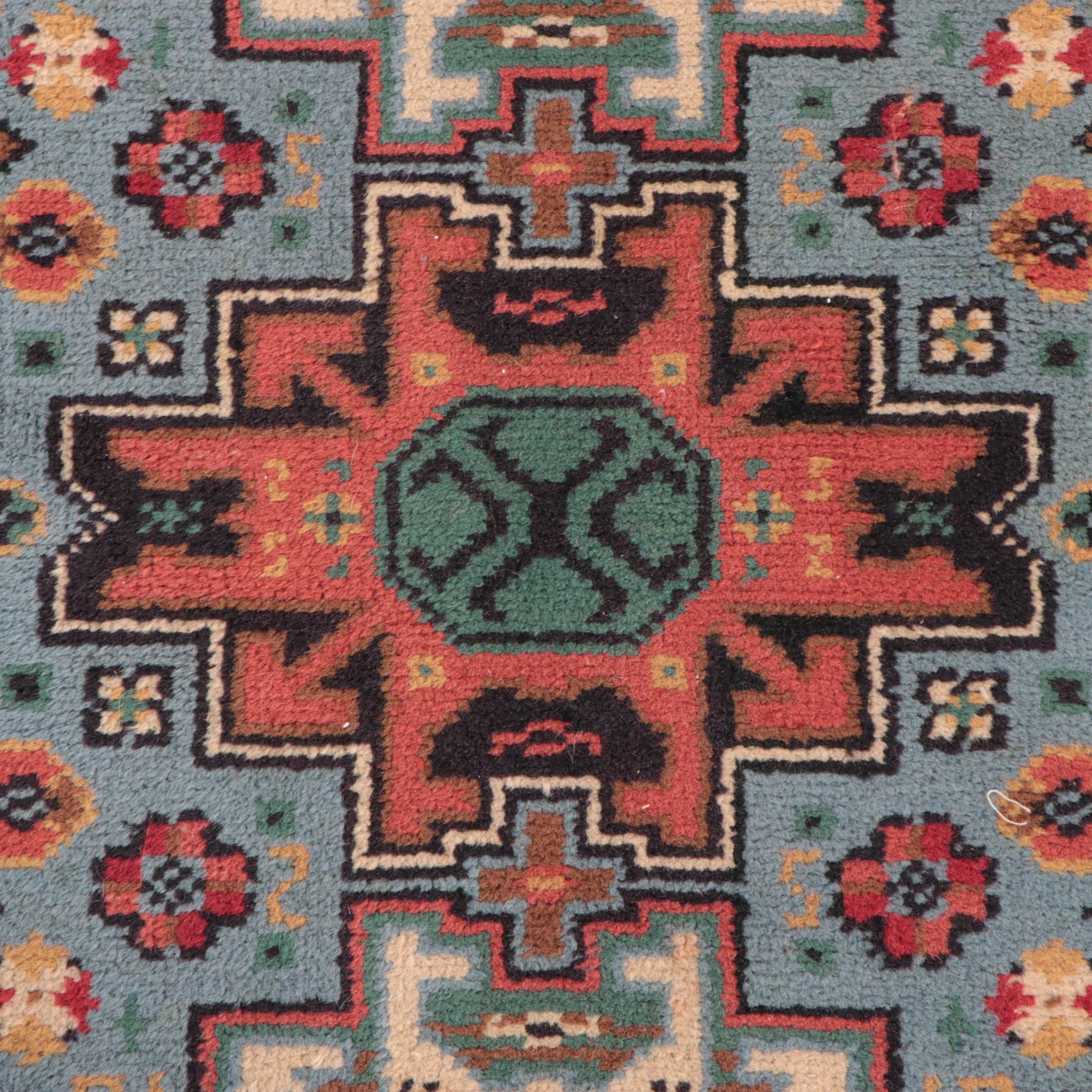 3'1 x 6'1 Hand-Knotted Caucasian Kazak Area Rug