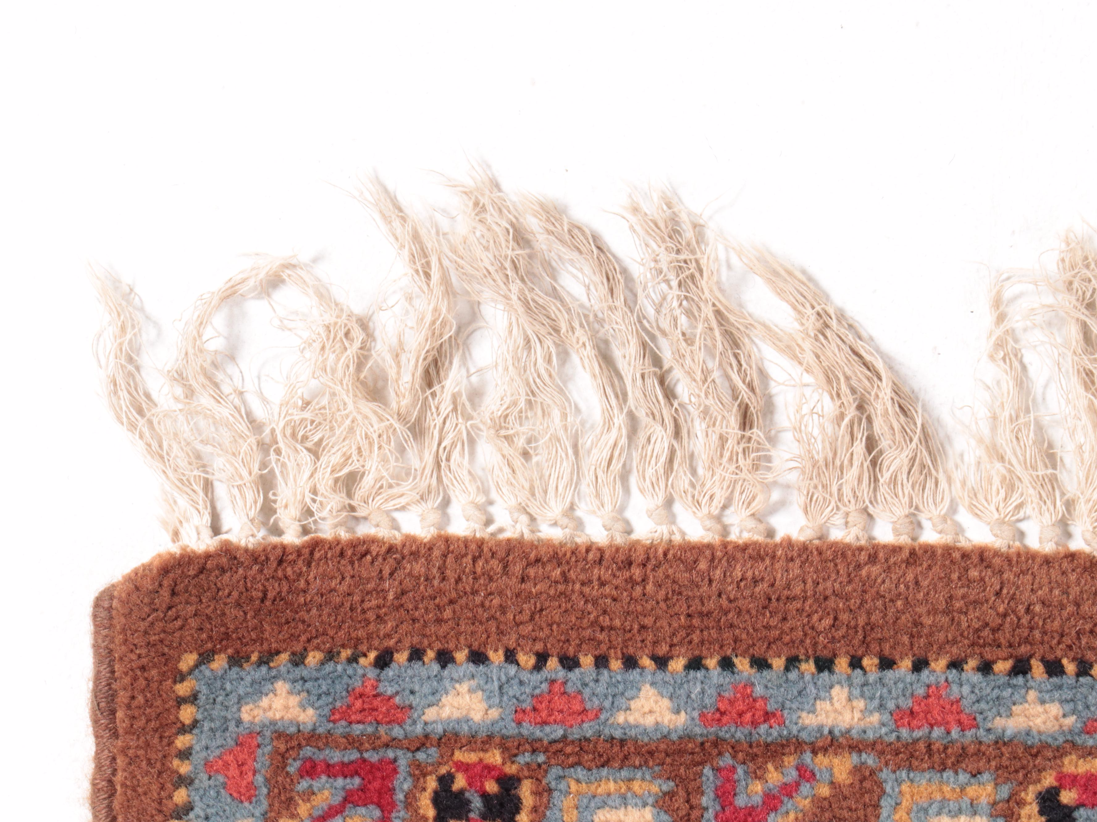 3'1 x 6'1 Hand-Knotted Caucasian Kazak Area Rug