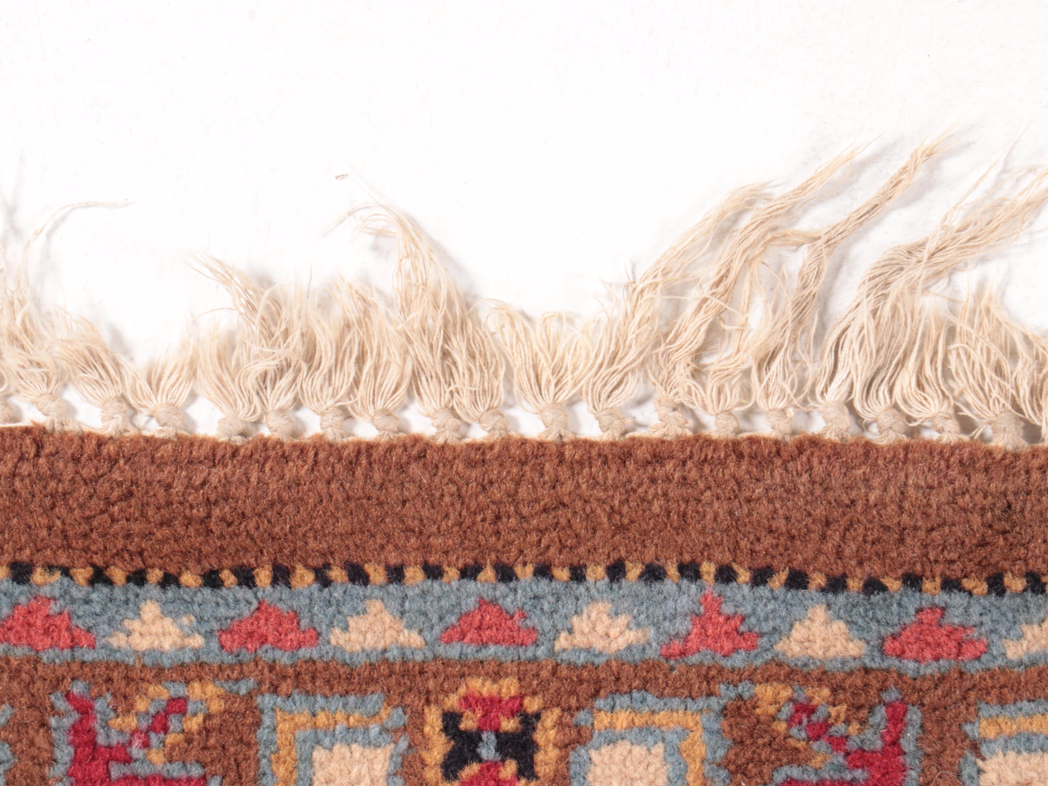 3'1 x 6'1 Hand-Knotted Caucasian Kazak Area Rug