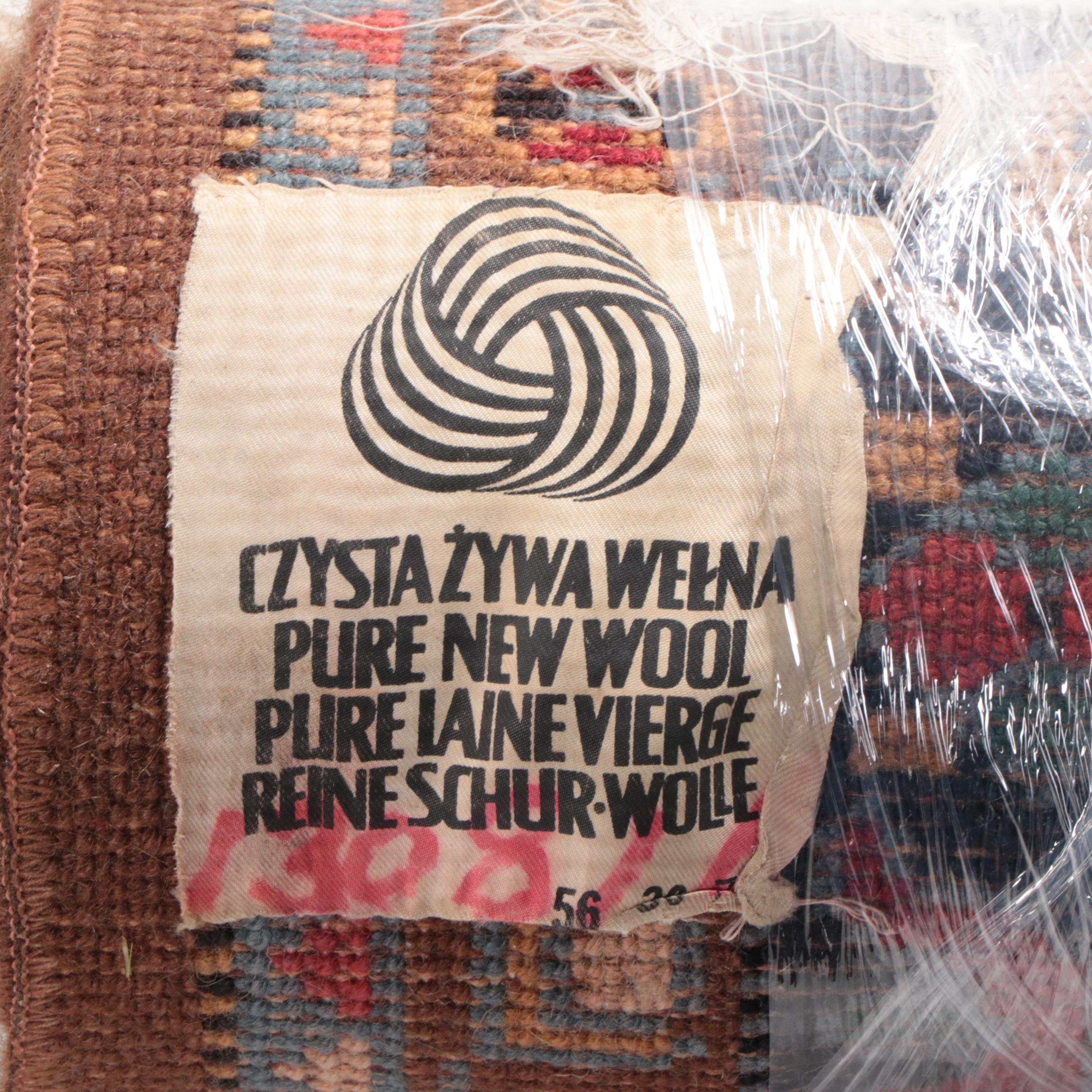 3'1 x 6'1 Hand-Knotted Caucasian Kazak Area Rug