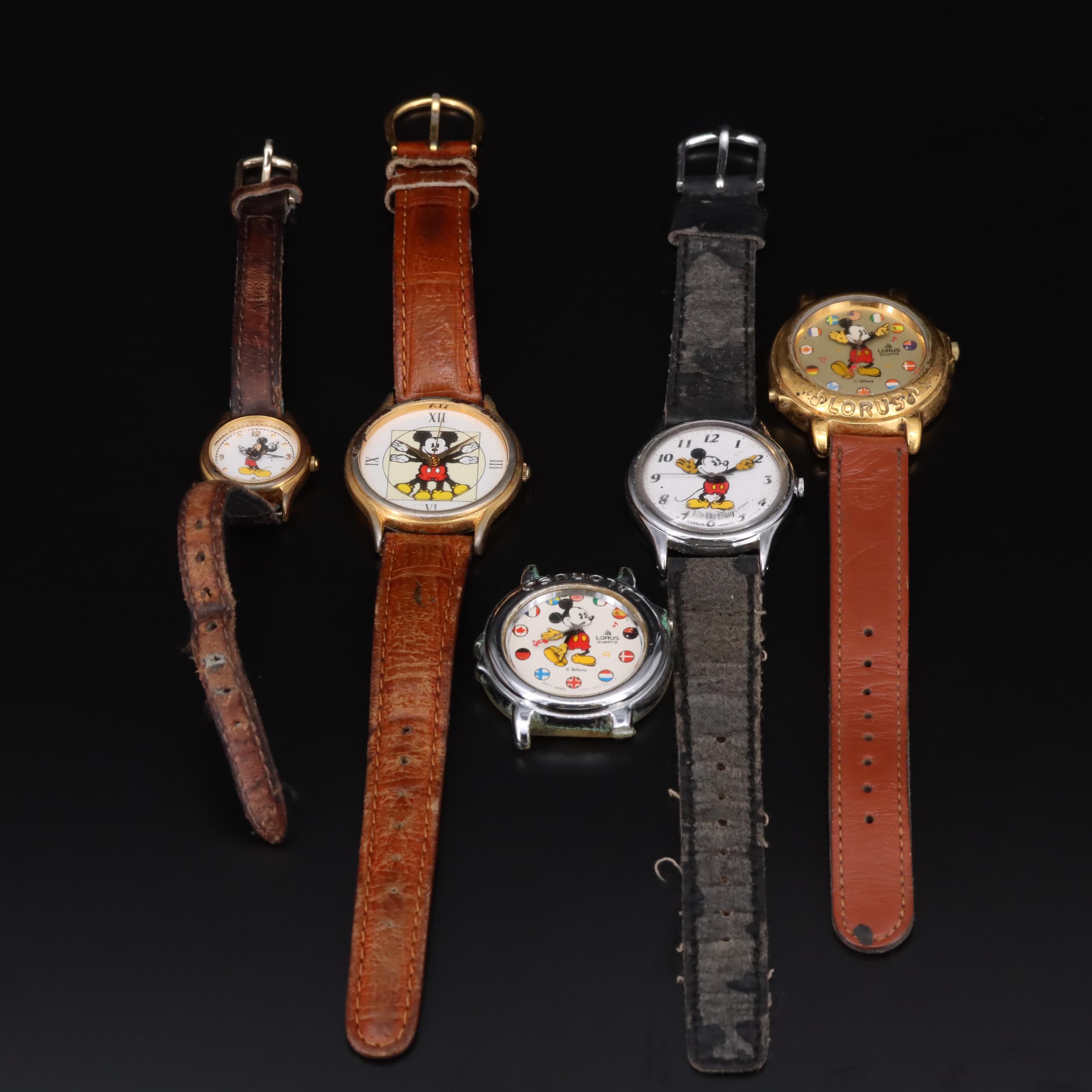 Mickey Mouse Quartz Watch Collection
