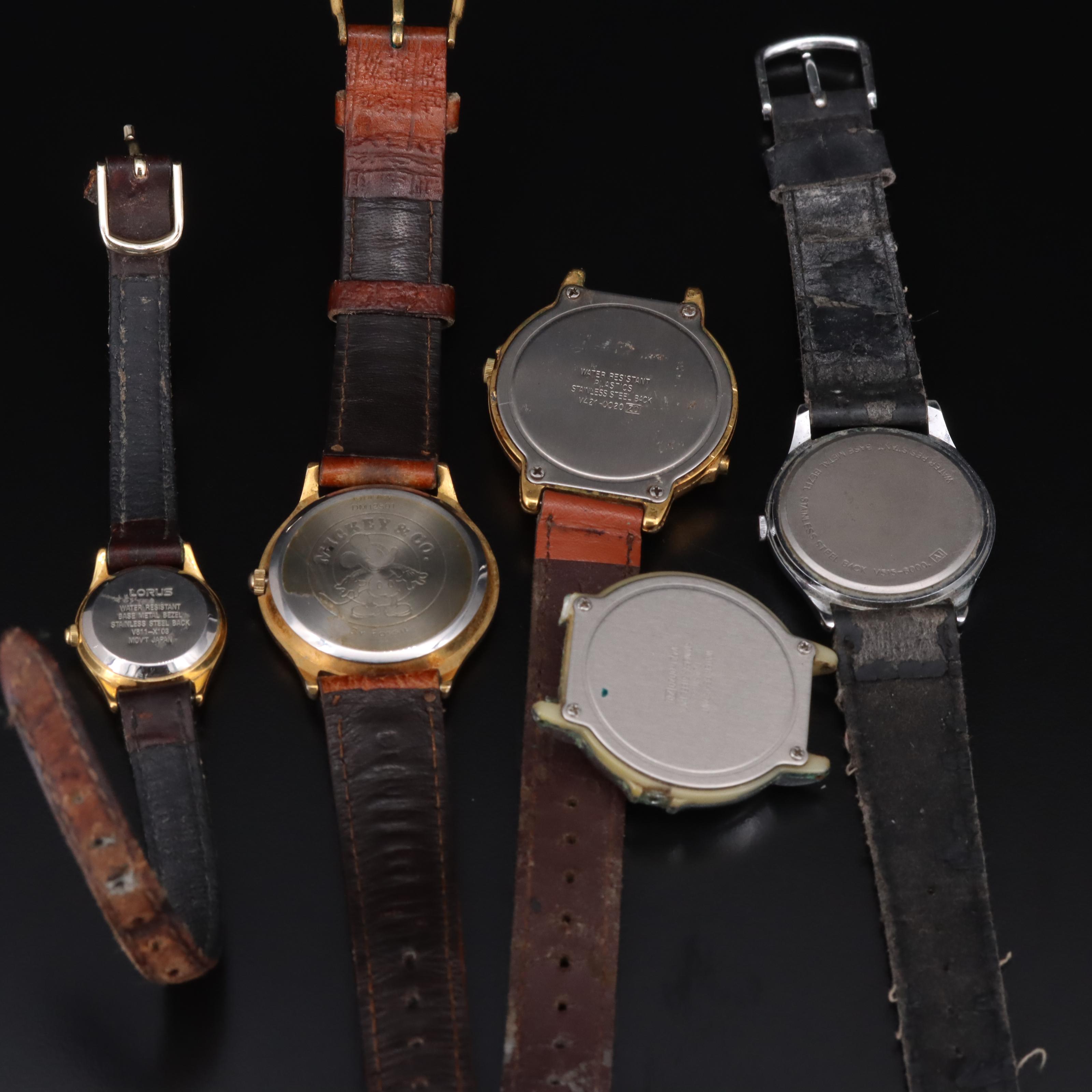 Mickey Mouse Quartz Watch Collection