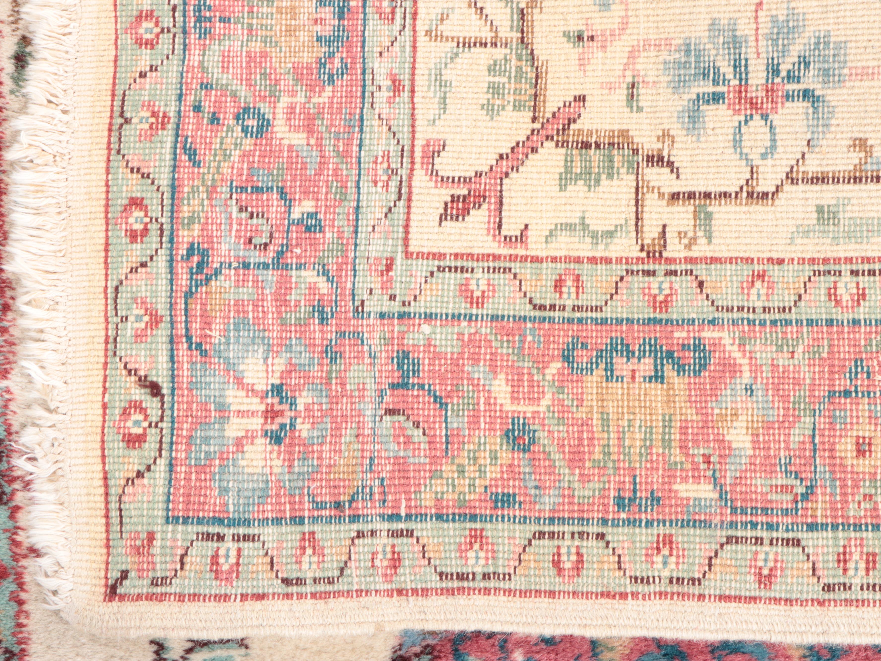 4'1 x 7'5 Hand-Knotted Chinese Peking Area Rug