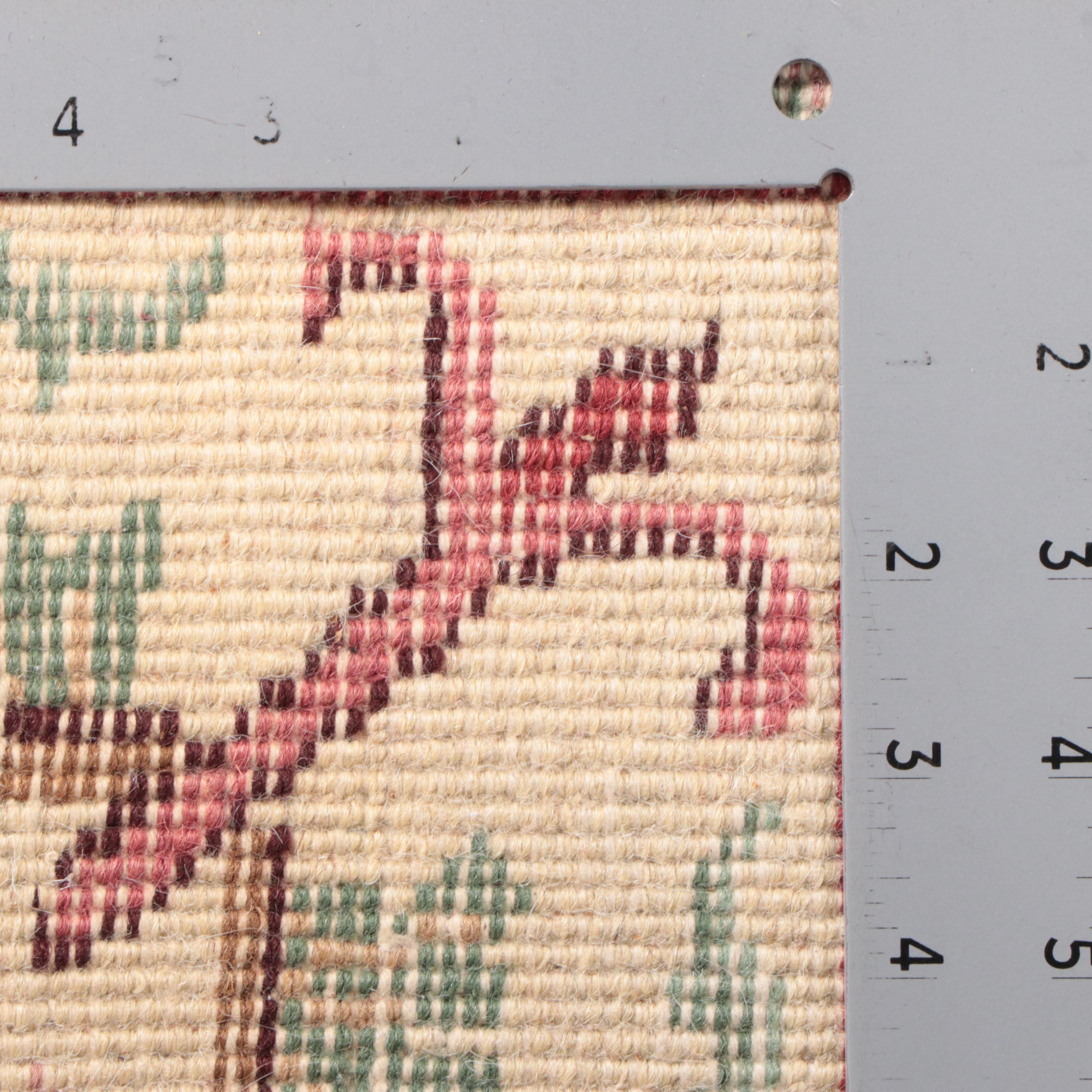 4'1 x 7'5 Hand-Knotted Chinese Peking Area Rug