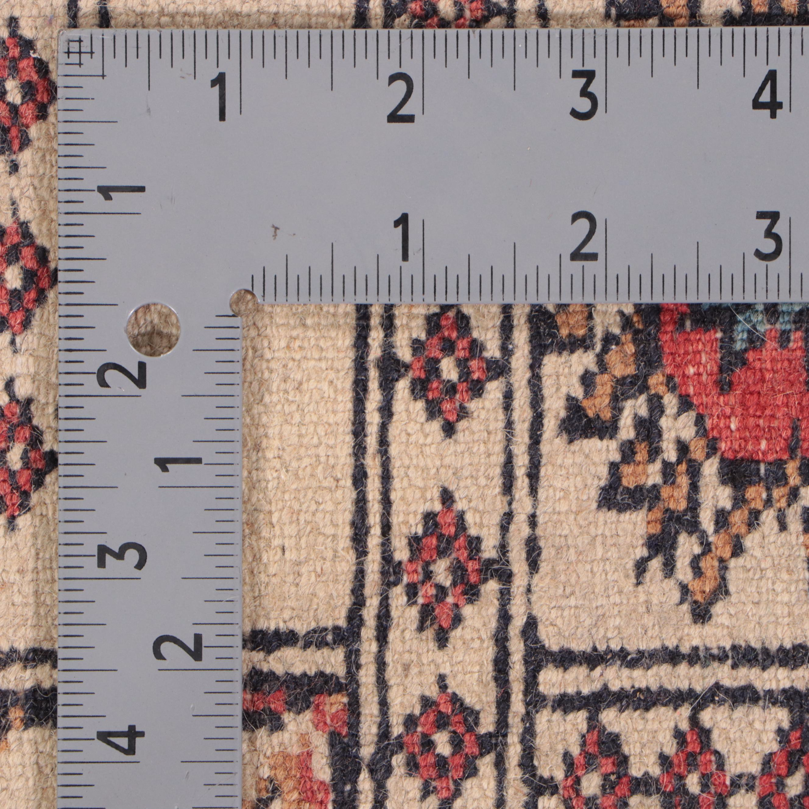 2' x 3'5 Hand-Knotted Pakistani Bokhara Accent Rug