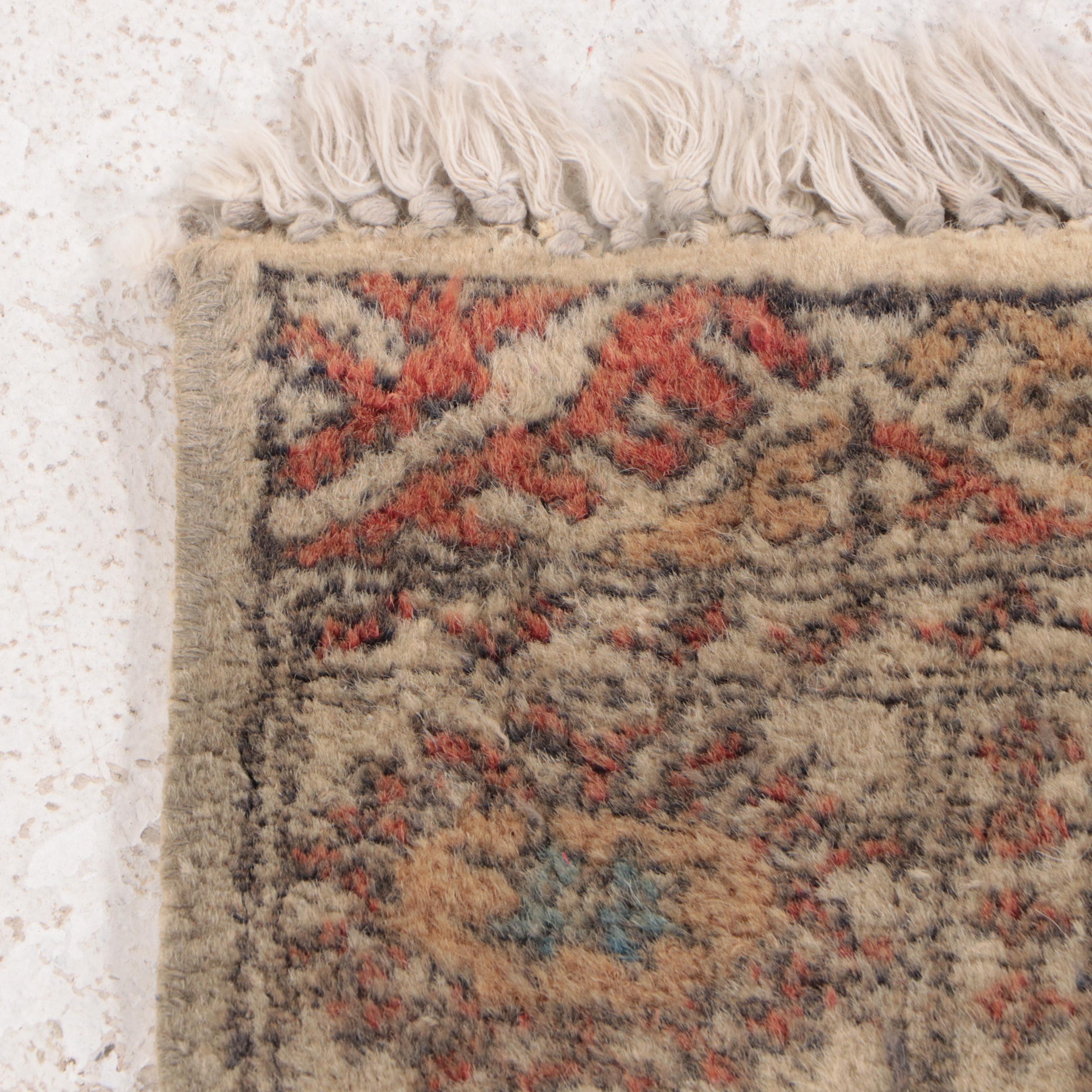 2' x 3'5 Hand-Knotted Pakistani Bokhara Accent Rug