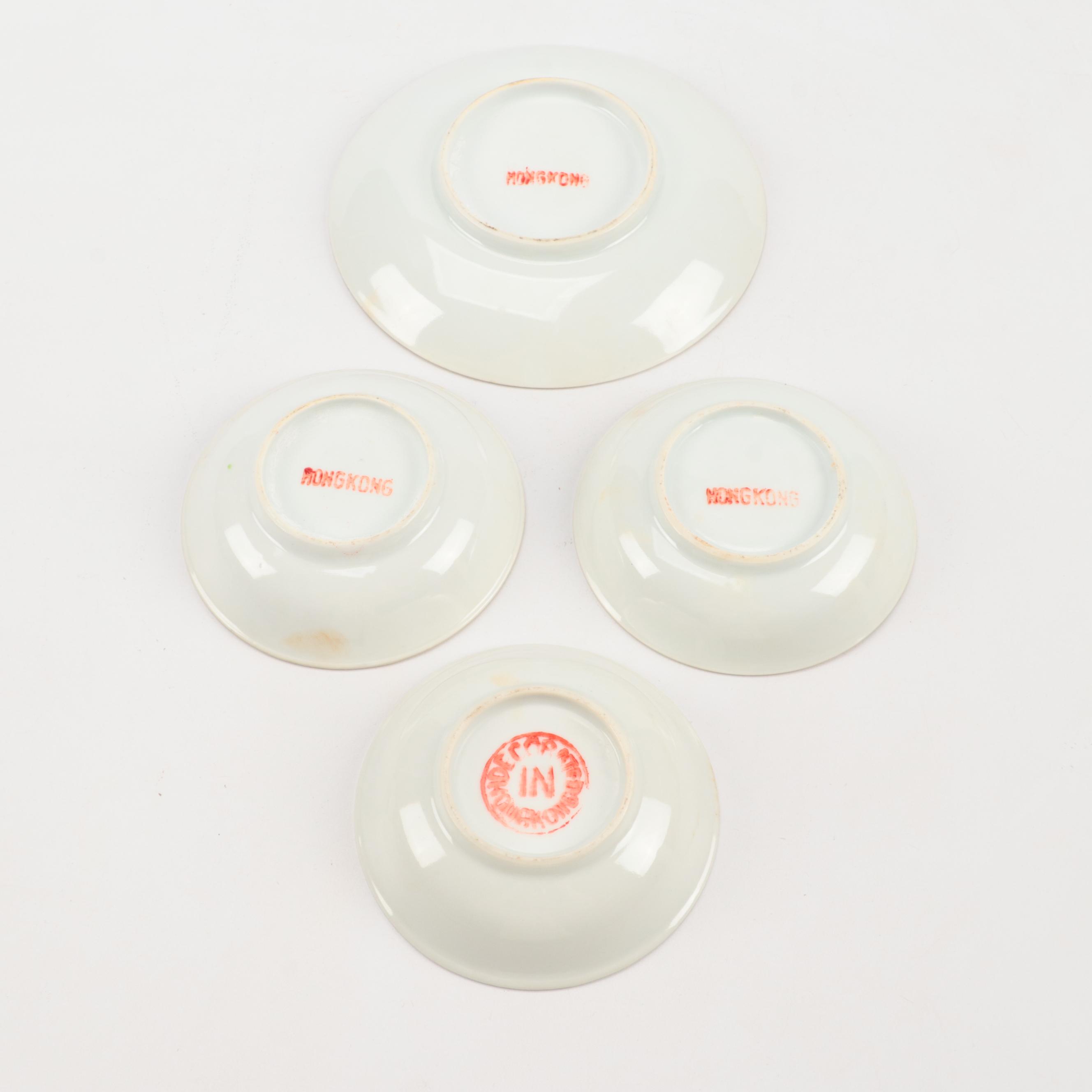 Chinese Teal Porcelain Dinnerware