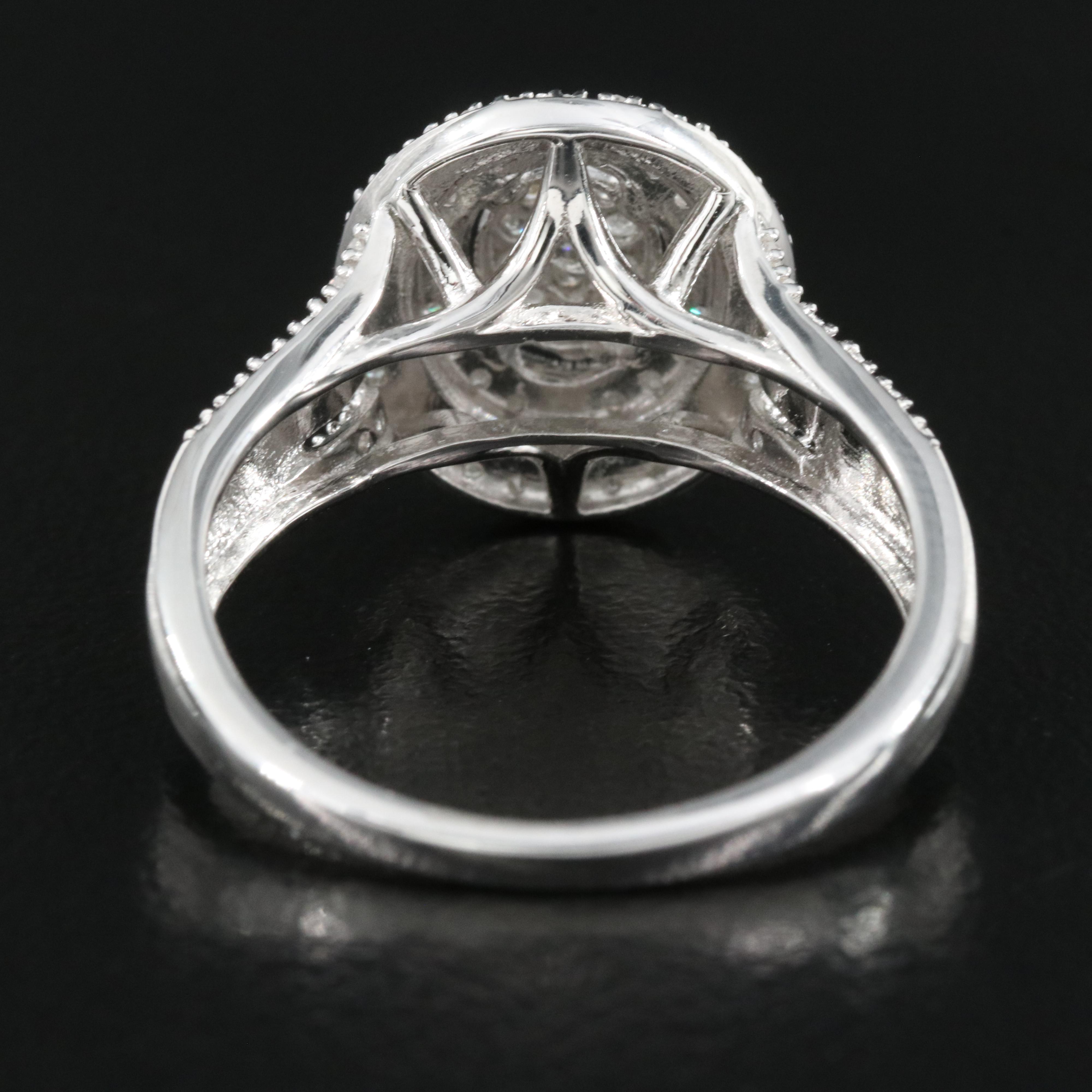 Sterling 0.26 CTW Diamond Ring
