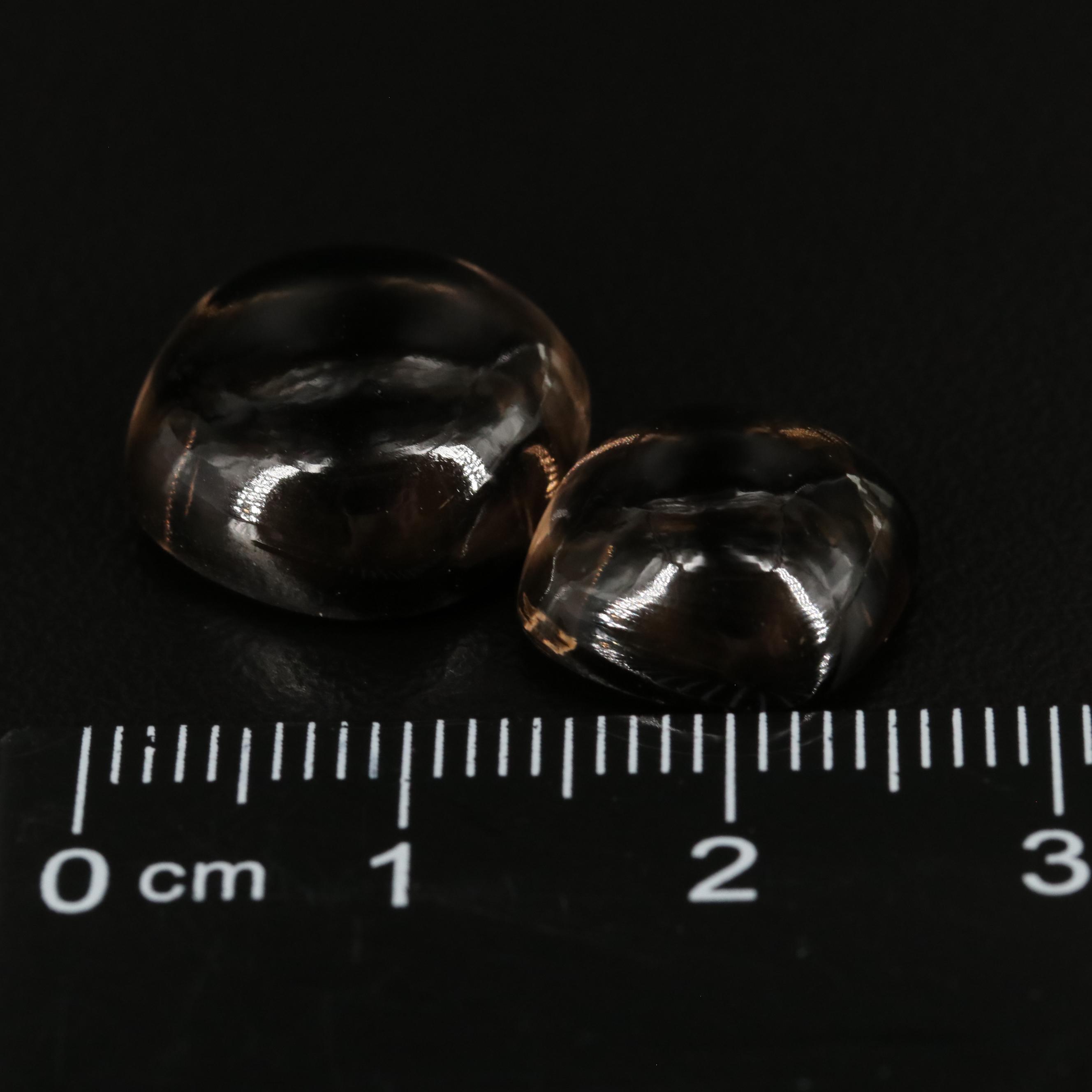 Loose 17.55 CTW Smoky Quartz Lot