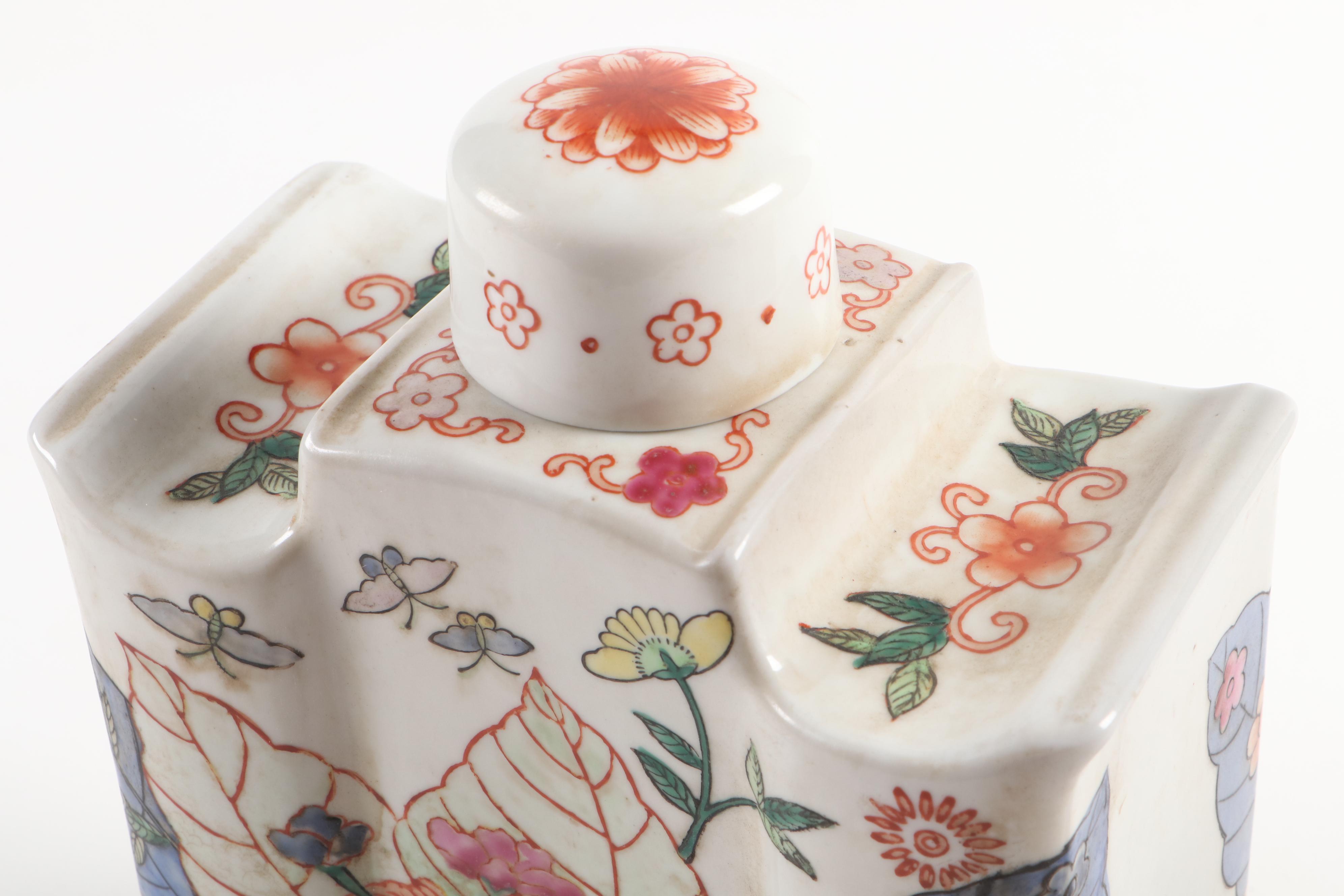 Maitland-Smith Ltd. Decorative Porcelain Decanter Style Vase