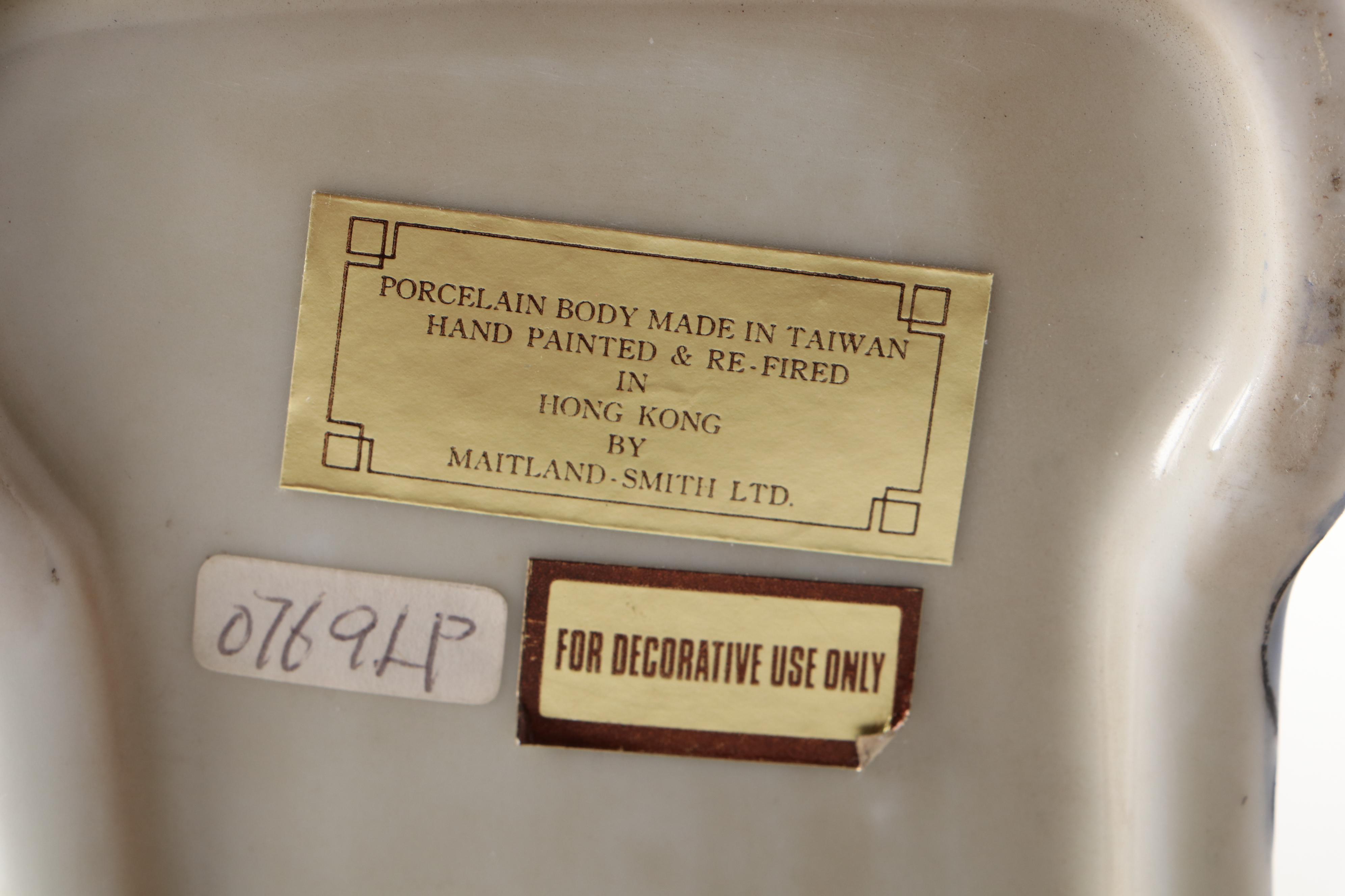 Maitland-Smith Ltd. Decorative Porcelain Decanter Style Vase