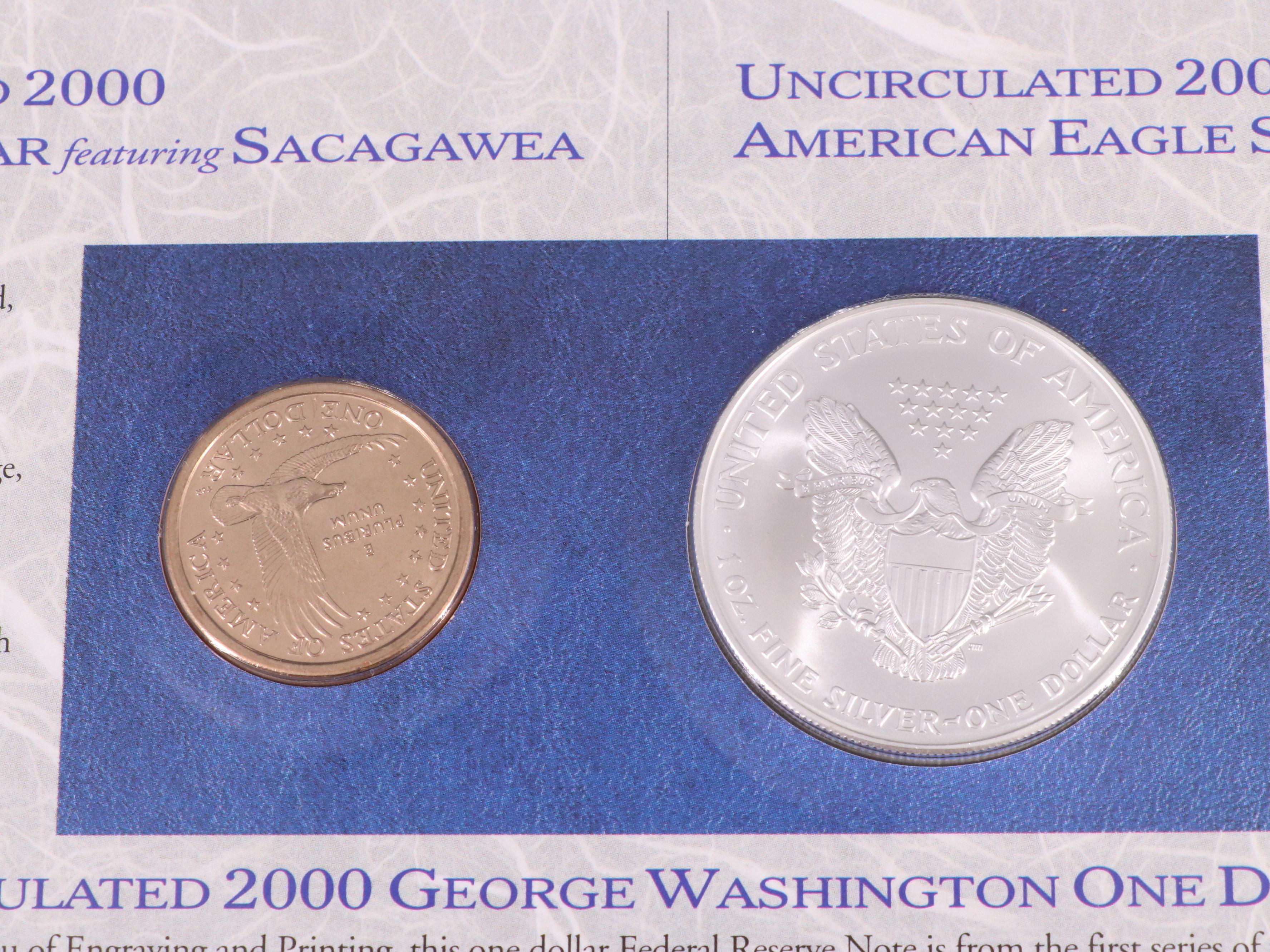 U.S. Mint "The U.S. Millennium Coinage and Currency Set"