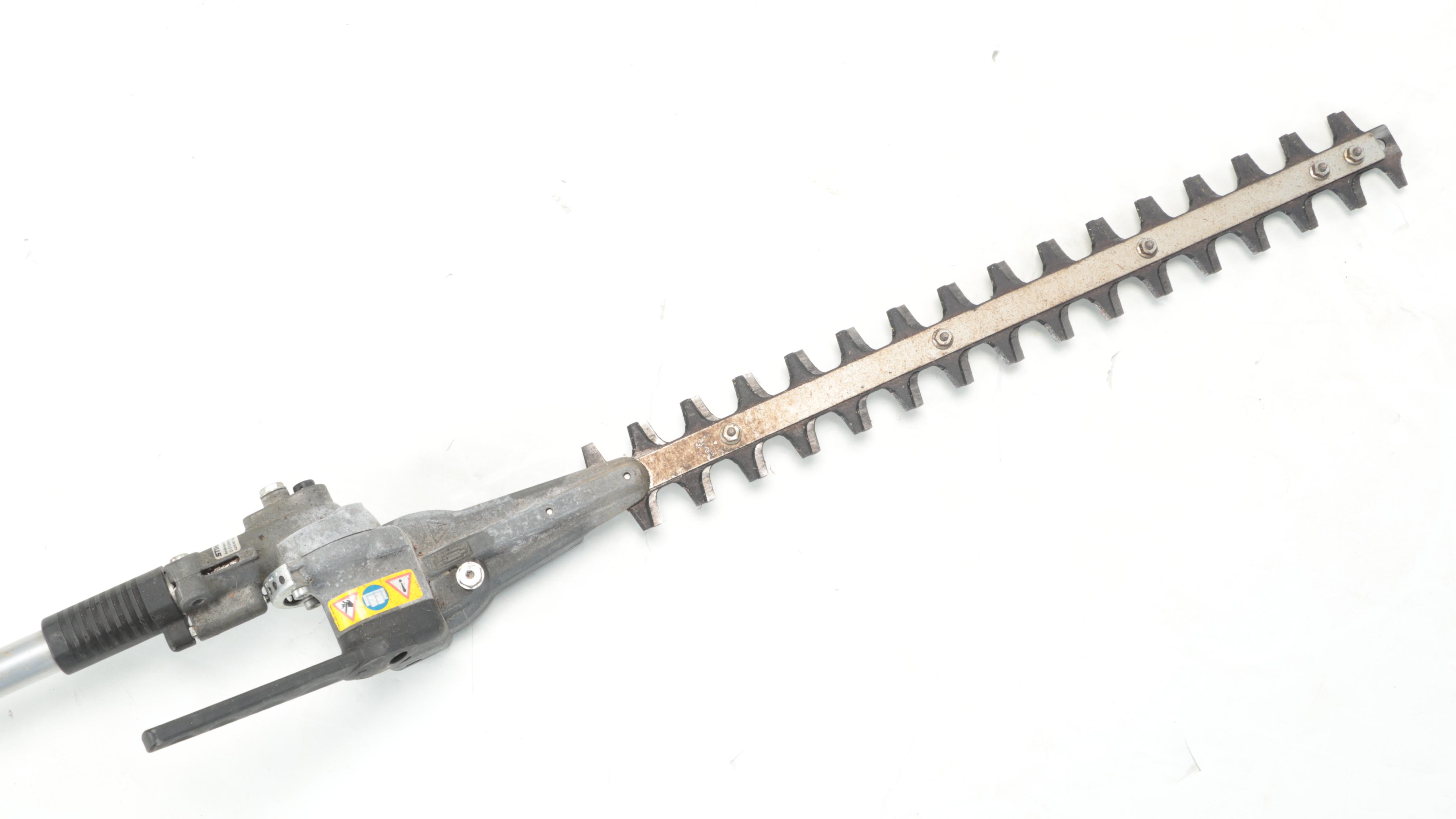 Stihl Model FS 56 C & KM 90 R Trimmers with Hedge Trimmer Attachment