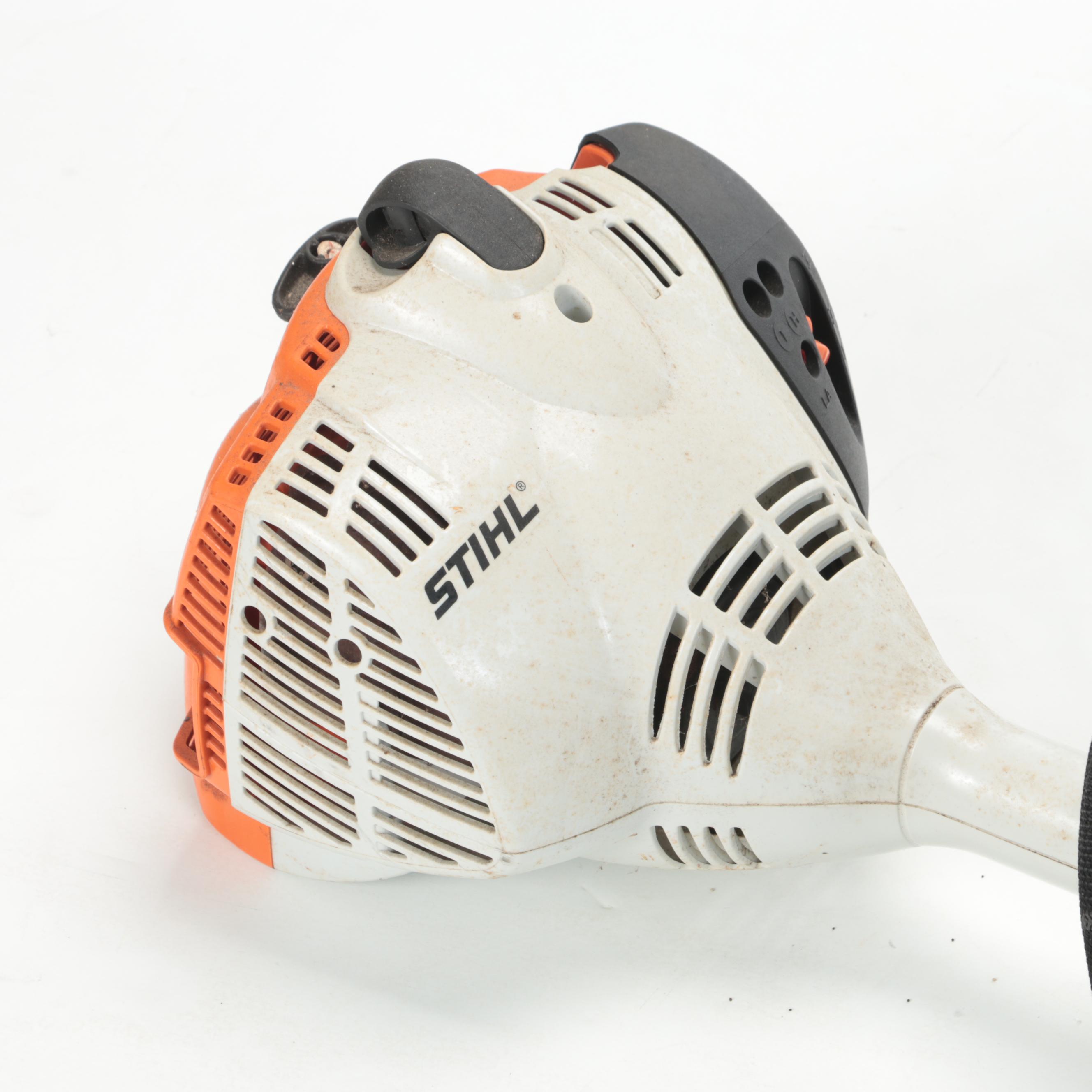 Stihl Model FS 56 C & KM 90 R Trimmers with Hedge Trimmer Attachment