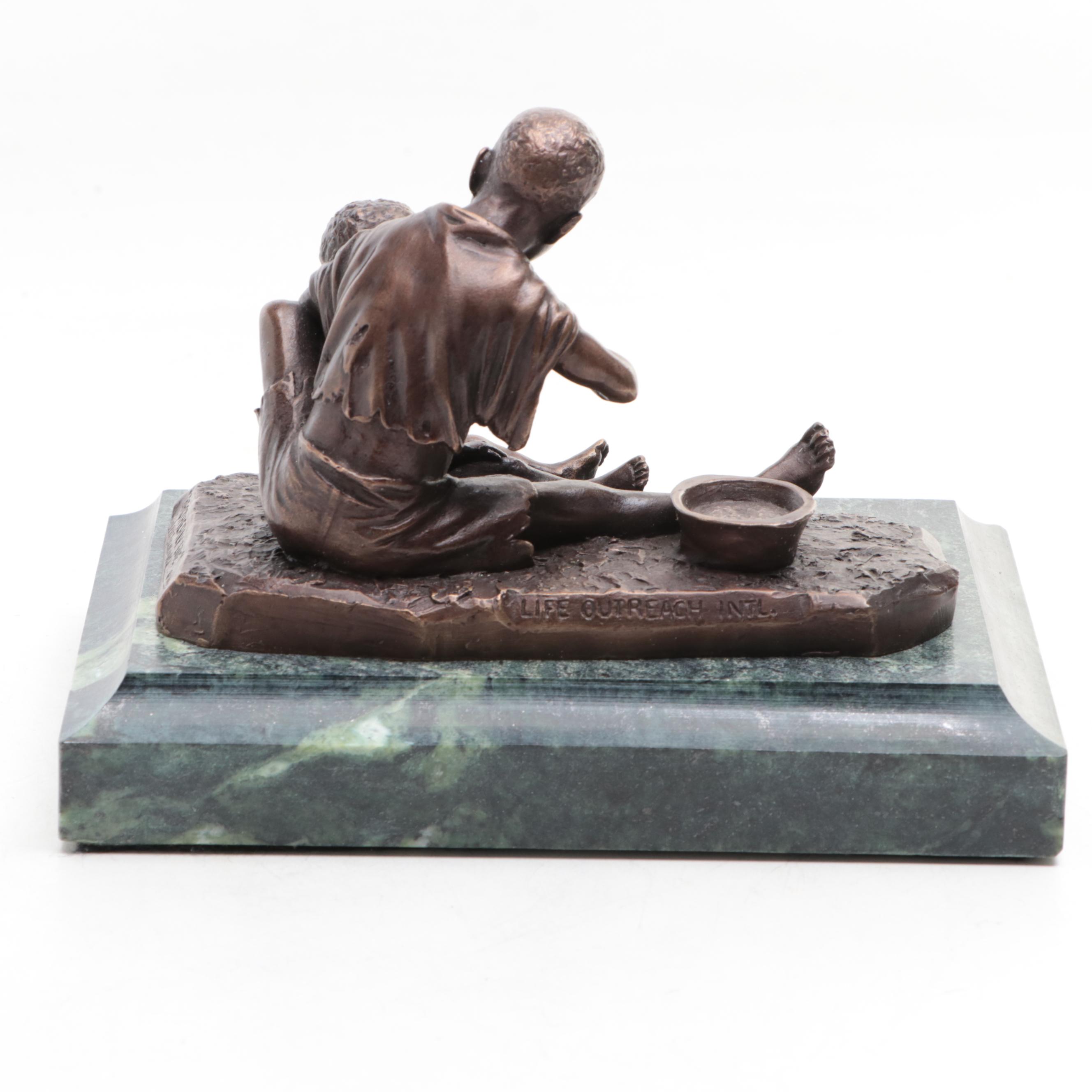 Robert Summers Bronze Sculpture "Brotherly Love"