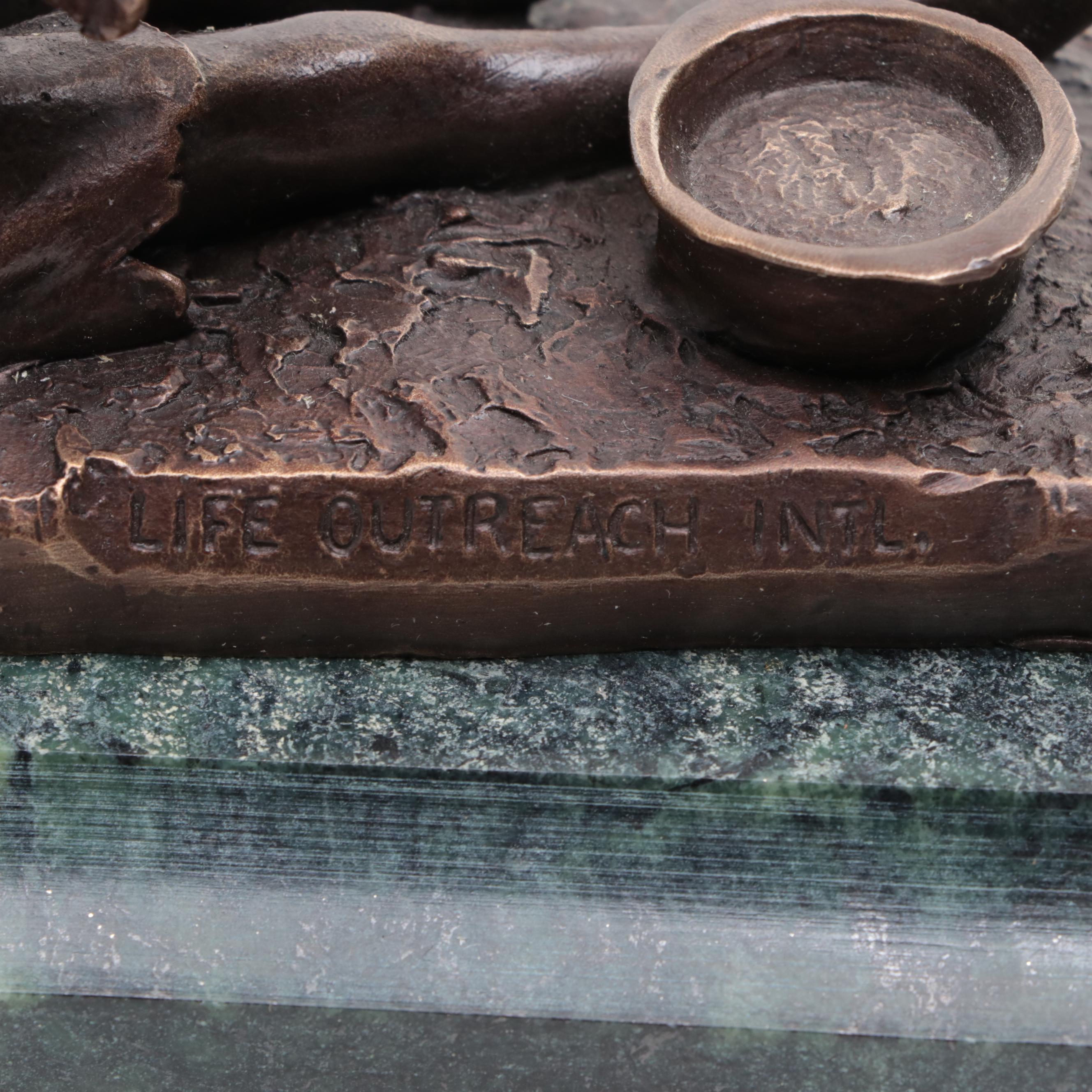 Robert Summers Bronze Sculpture "Brotherly Love"