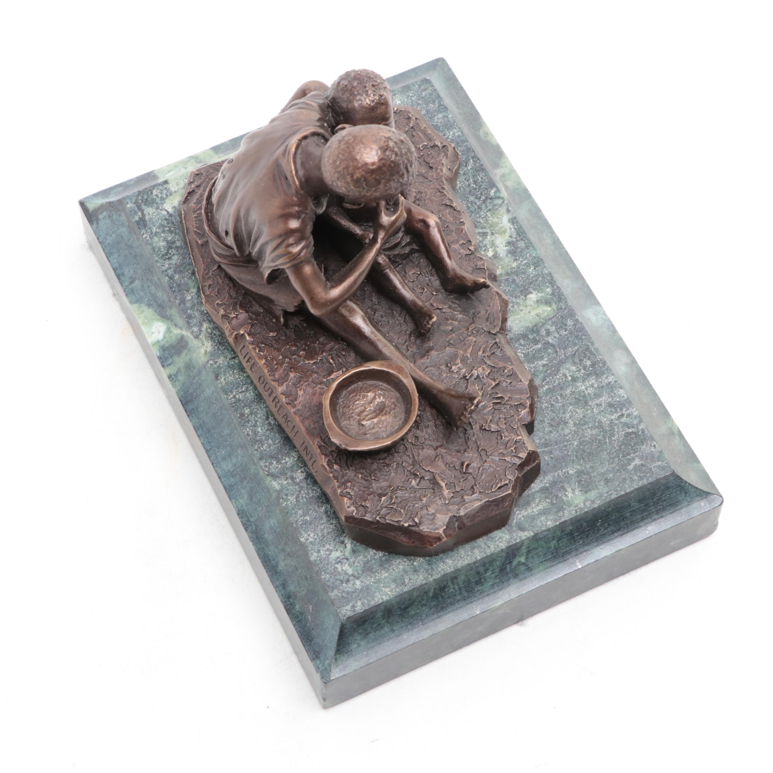 Robert Summers Bronze Sculpture "Brotherly Love"