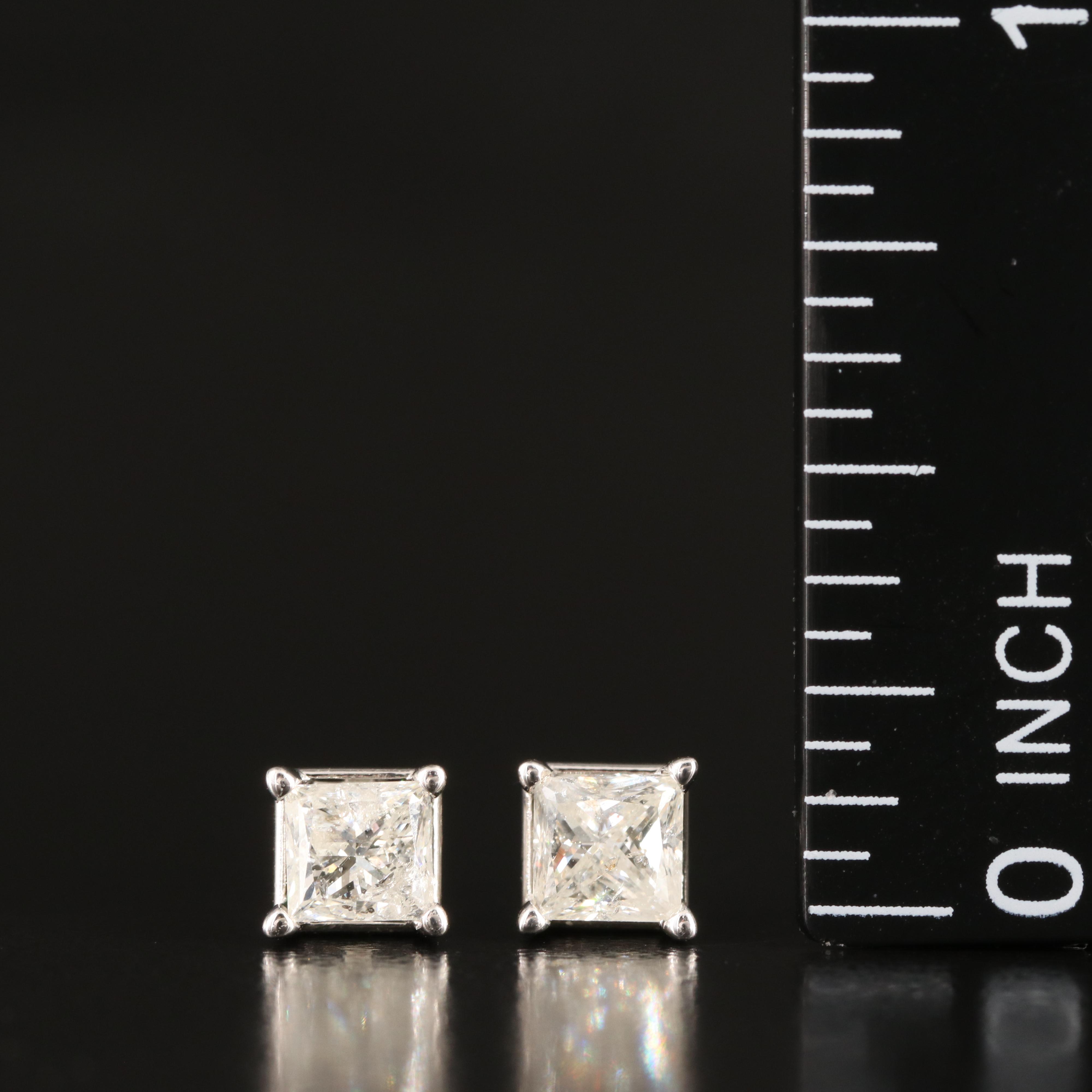 EFFY 14K 0.94 CTW Diamond Stud Earrings
