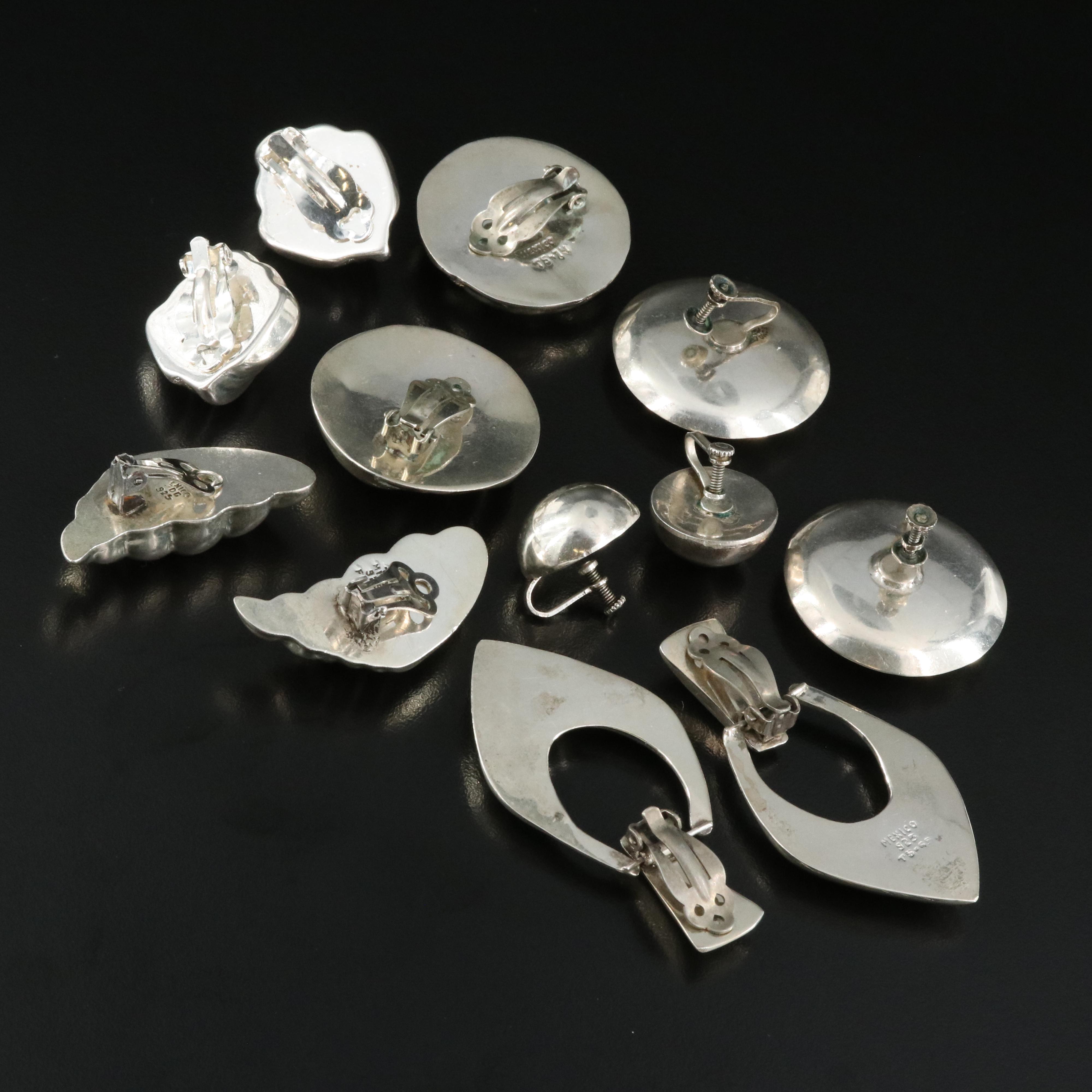 Sterling Mexican Earrings