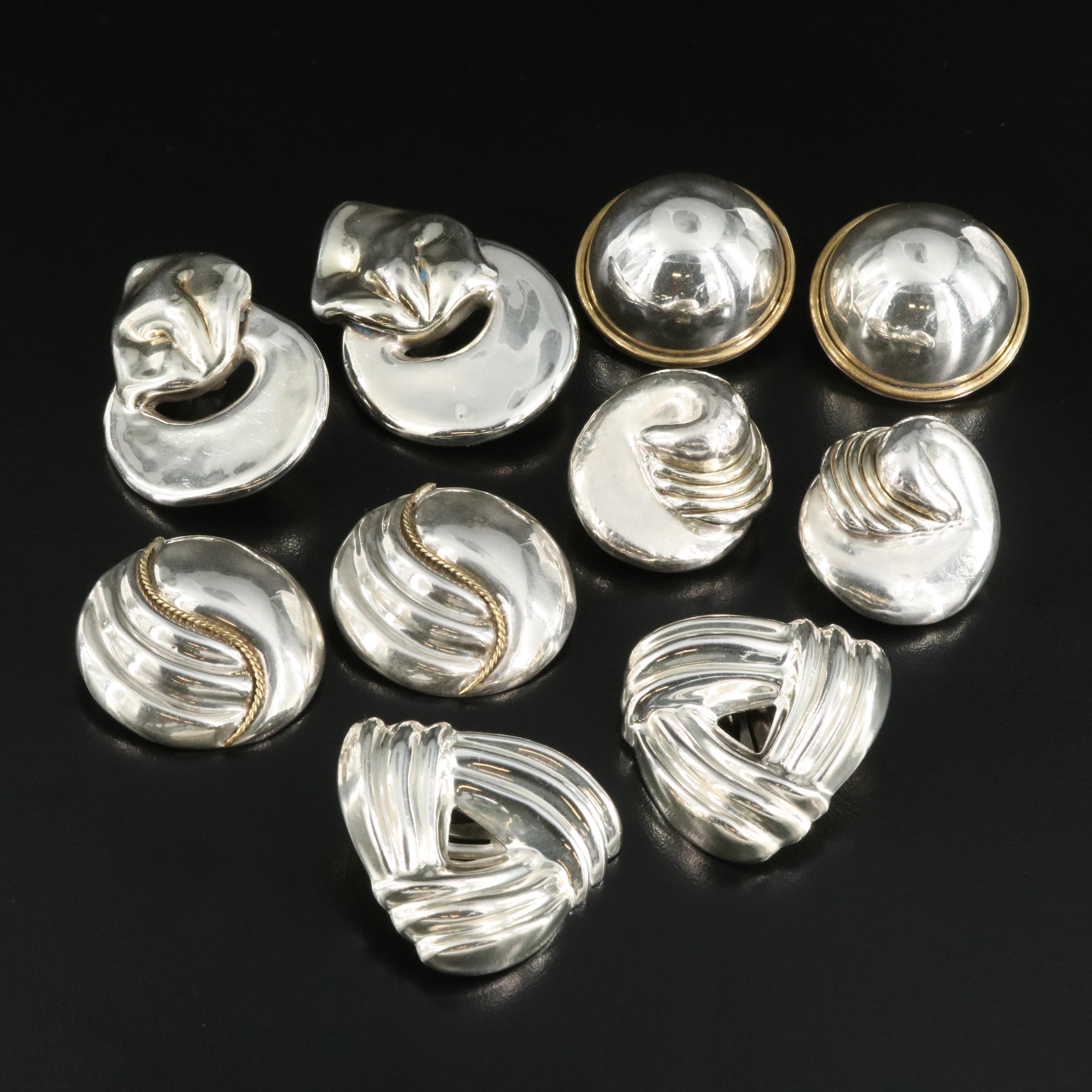 Sterling Earrings Including Dulce Plateros and Mexican