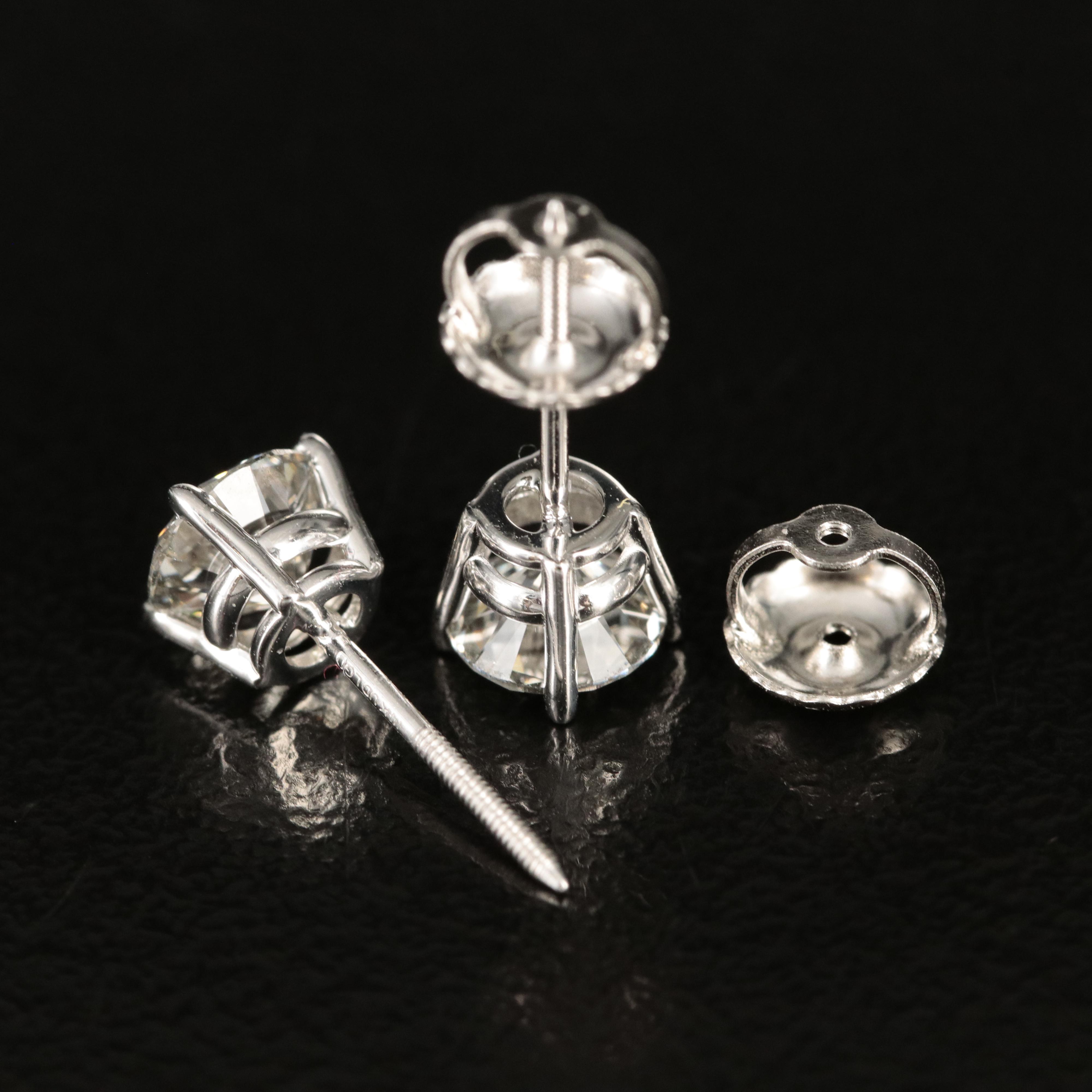14K 1.14 CTW Lab Grown Diamond Stud Earrings