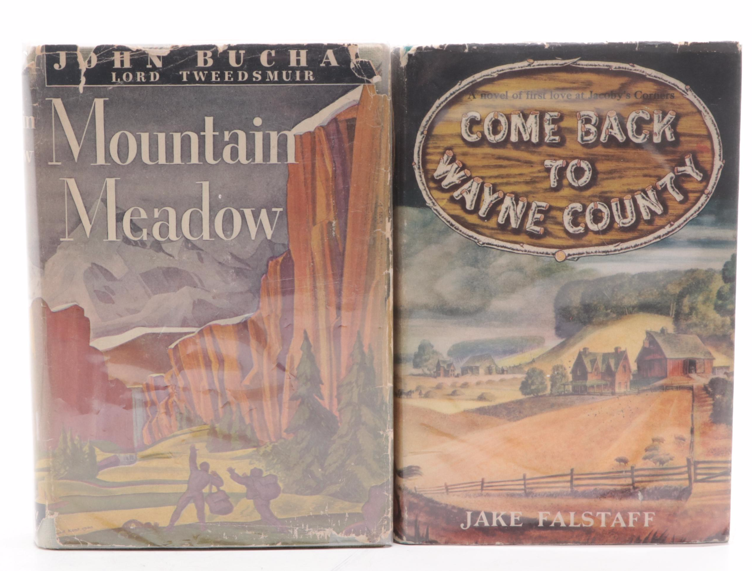 Lynd Ward Illustrated "Come Back to Wayne County" by Jake Falstaff and More