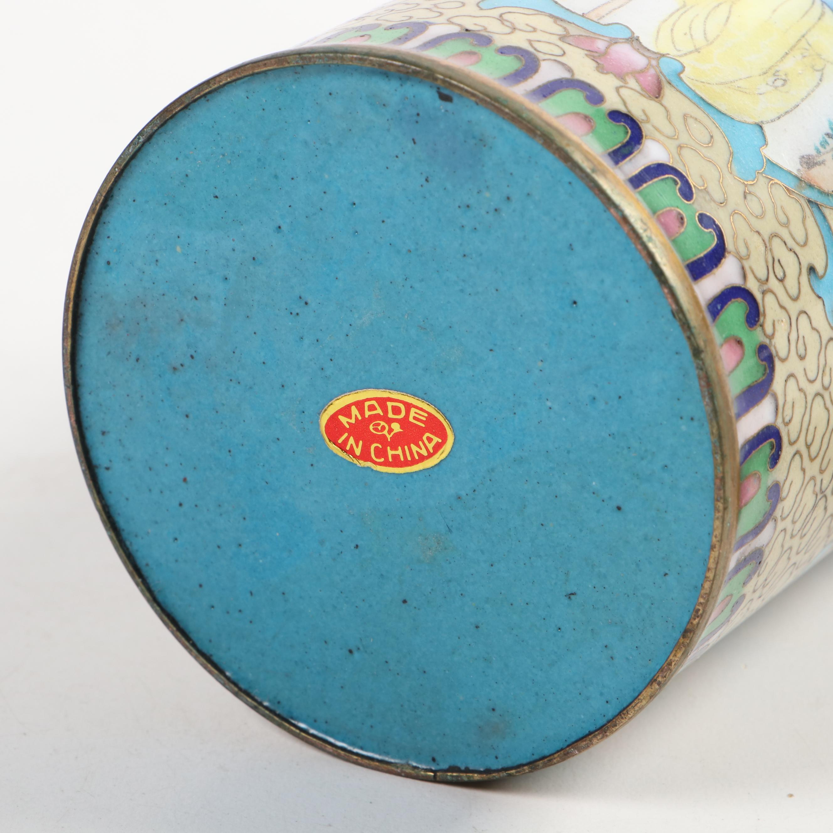 East Asian Handpainted Eggshell, Vases, Ginger Jar and Other Decor