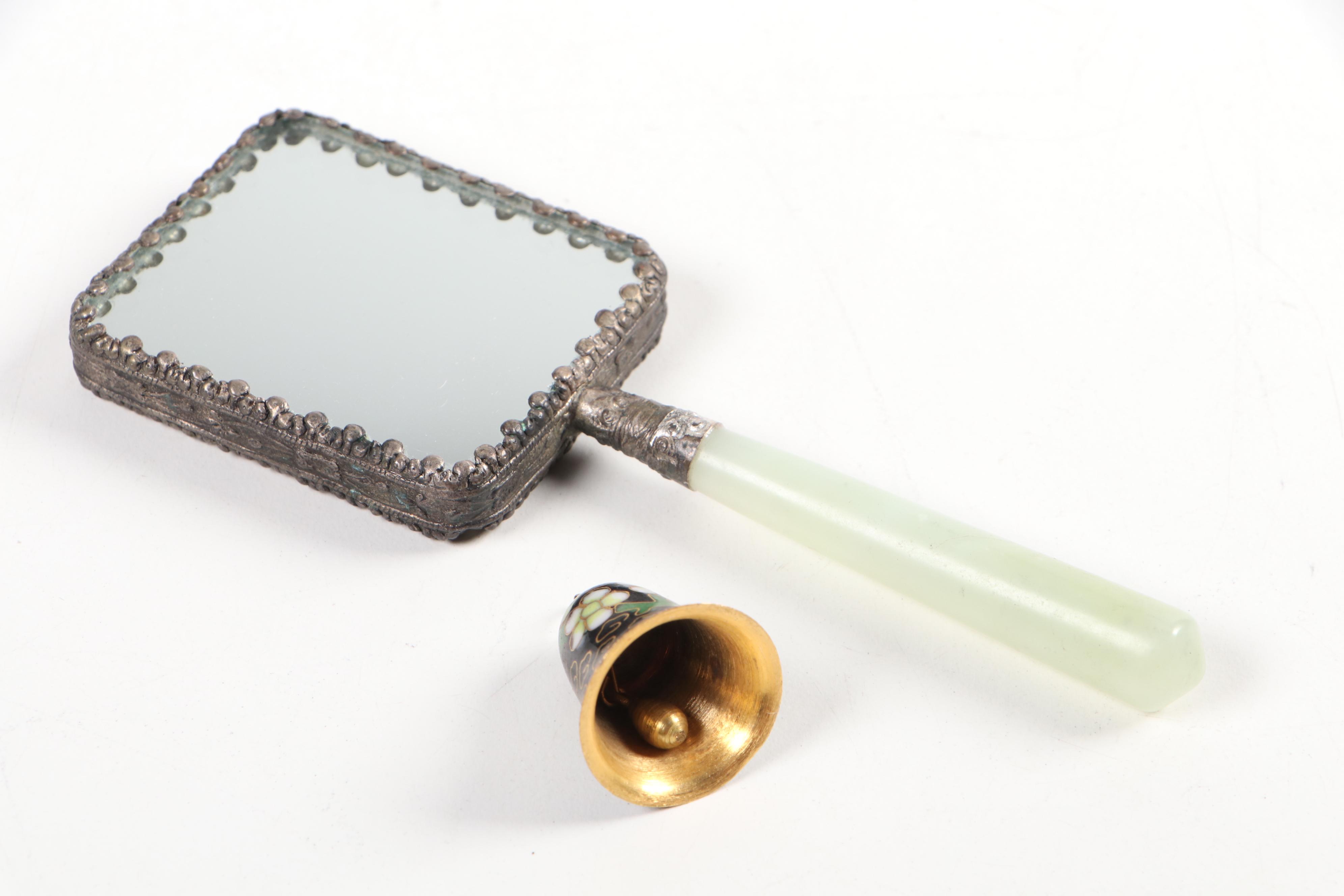 East Asian Handpainted Eggshell, Vases, Ginger Jar and Other Decor