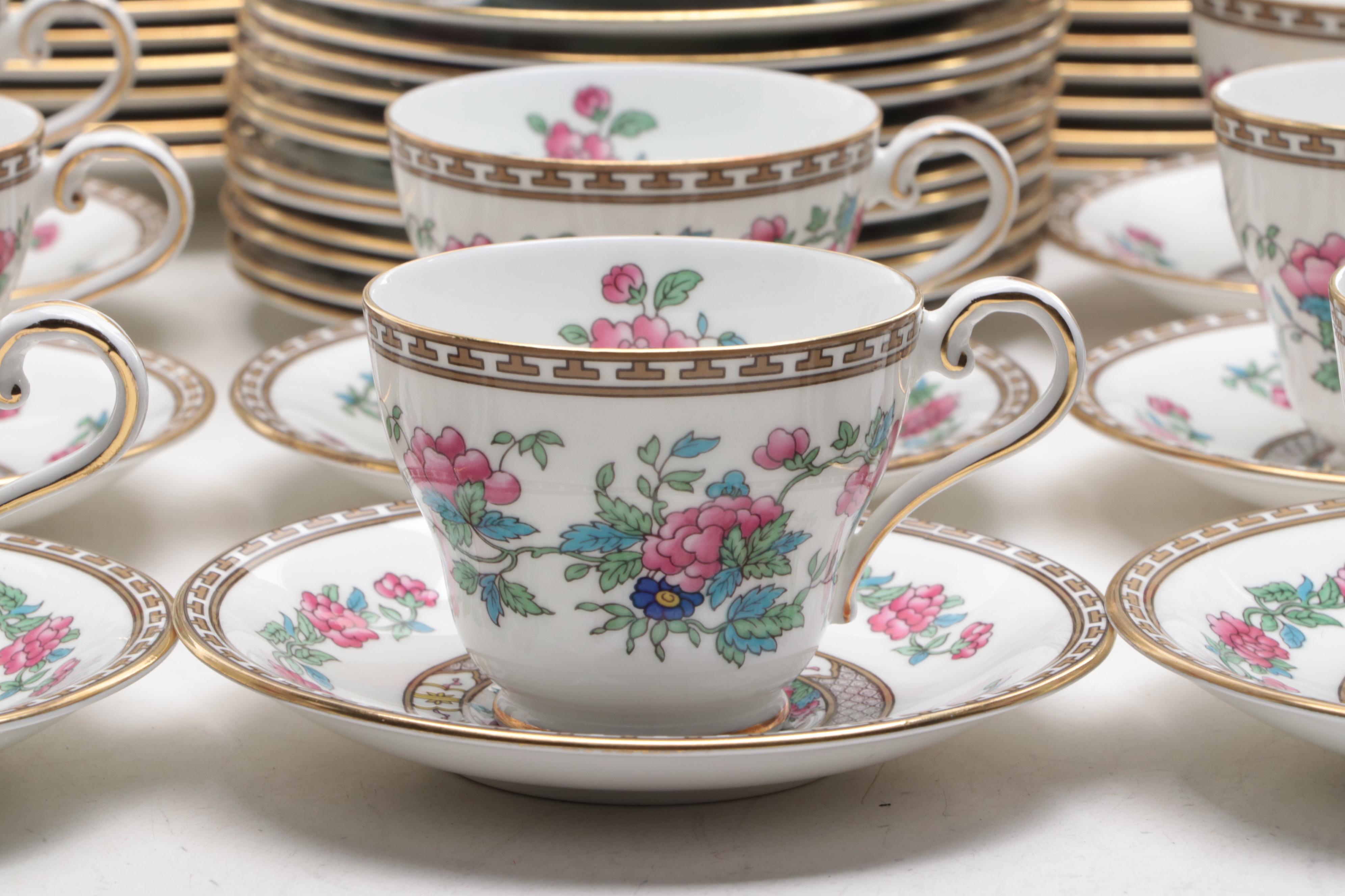 Aynsley "Indian Tree" Bone China Dinnerware