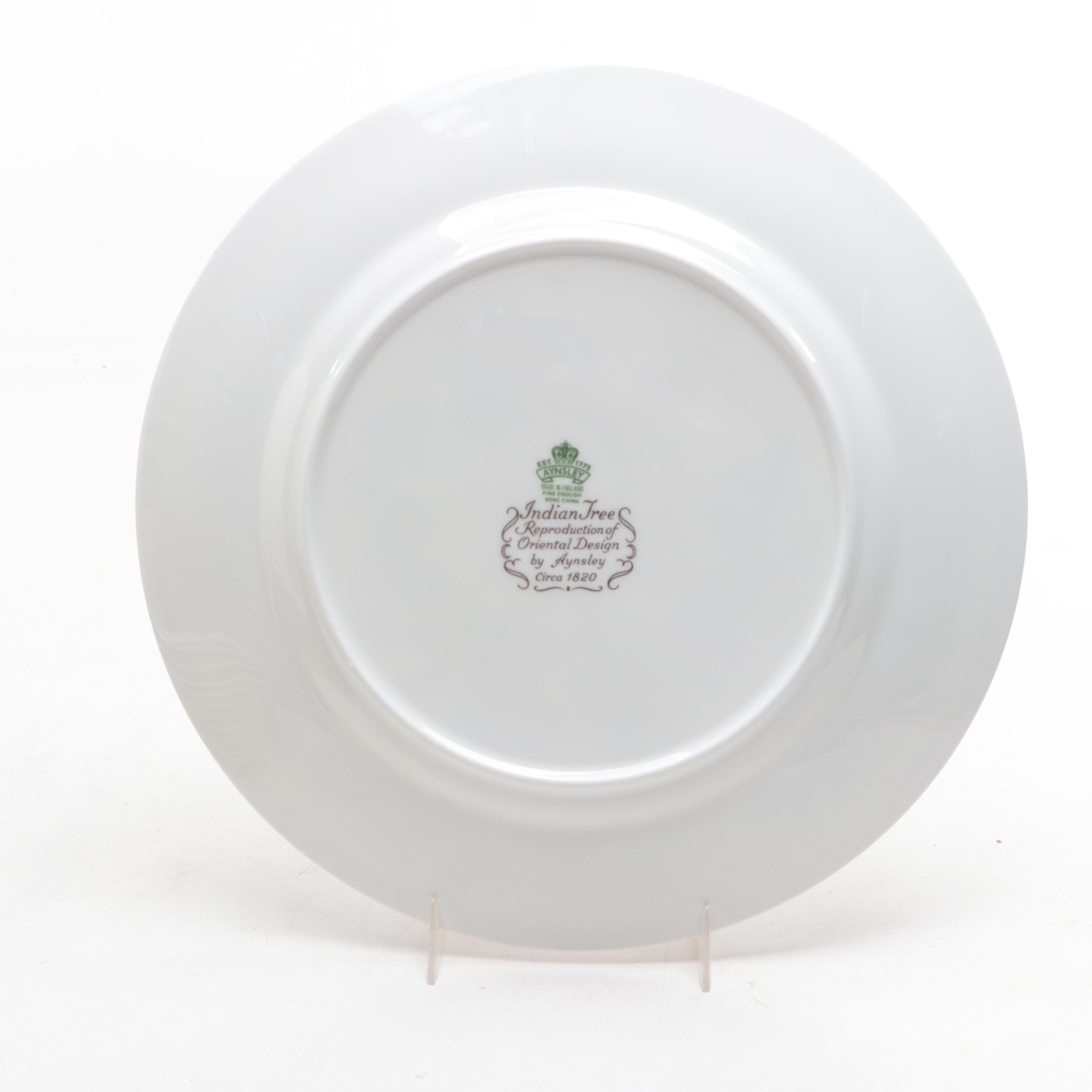 Aynsley "Indian Tree" Bone China Dinnerware