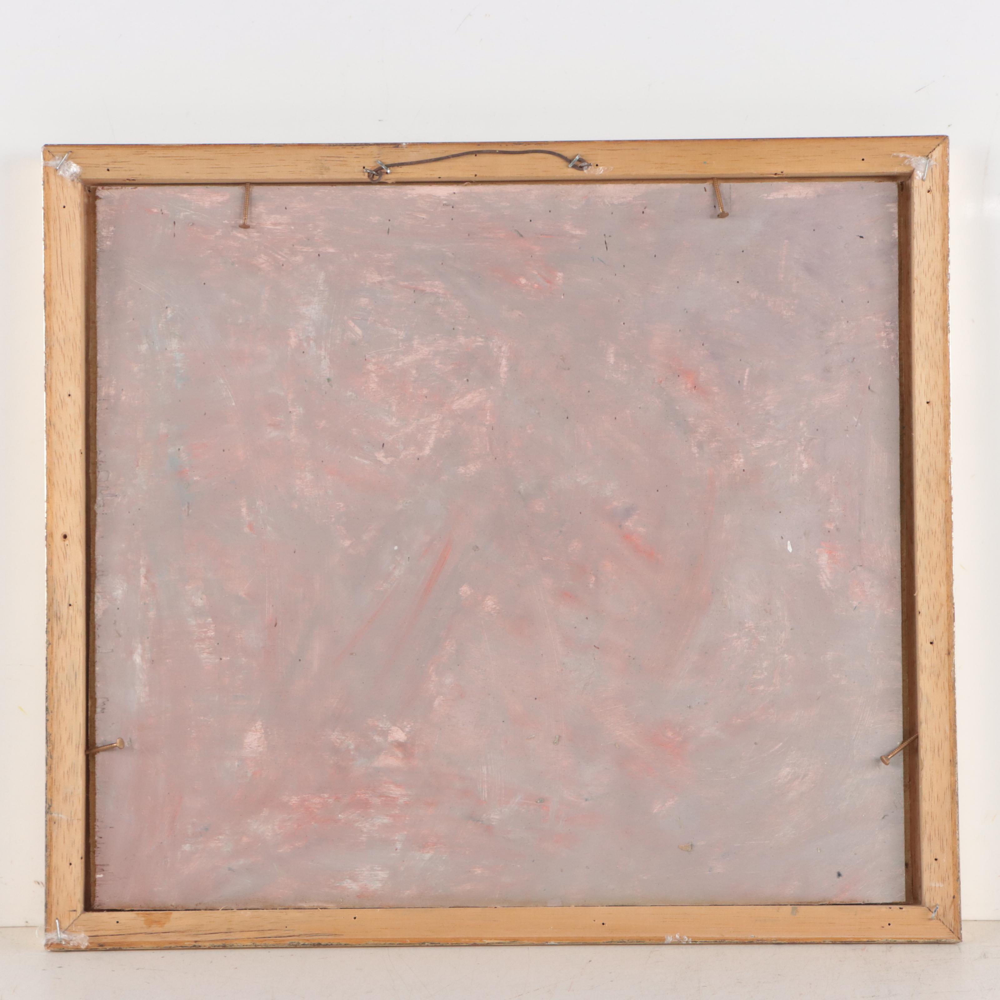 Landscape Oil Painting of Winter Scene