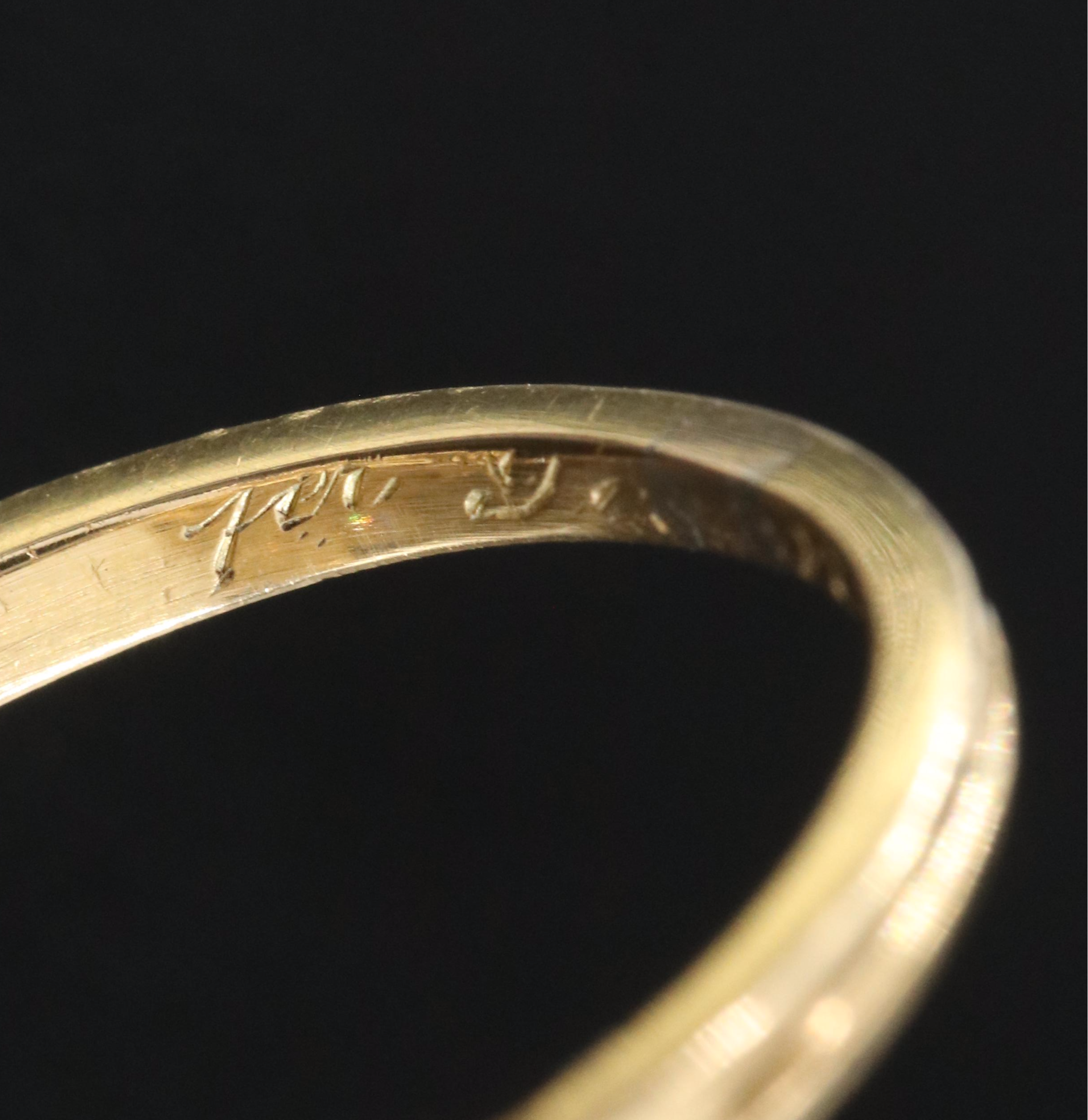 Belle Epoche 18K 2.43 CTW Diamond Ring with Platinum Top