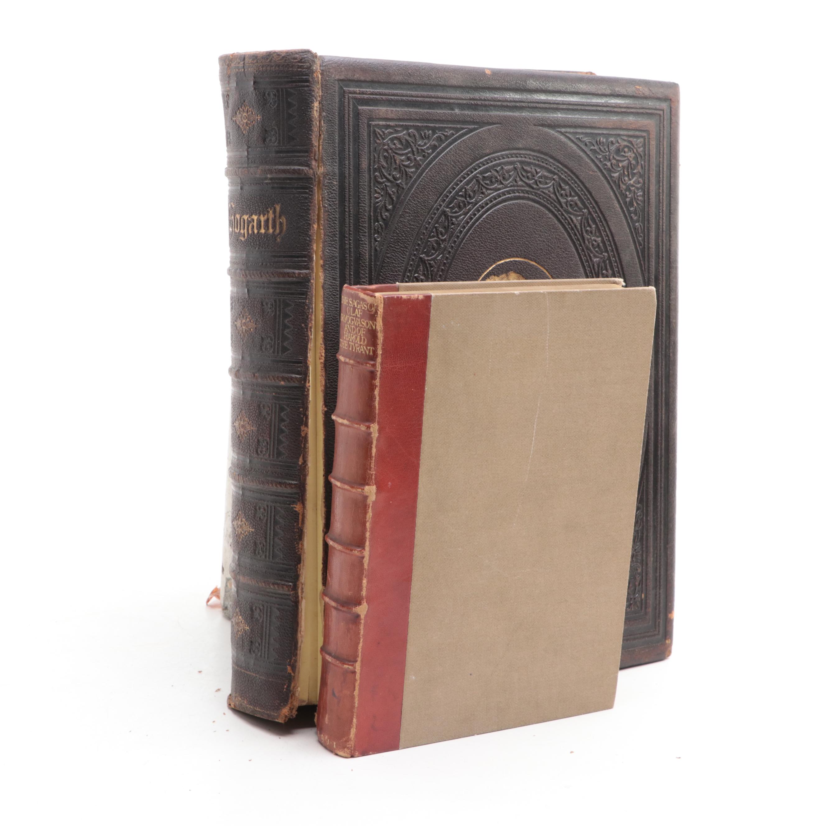 Illustrated "The Complete Works of William Hogarth" and More