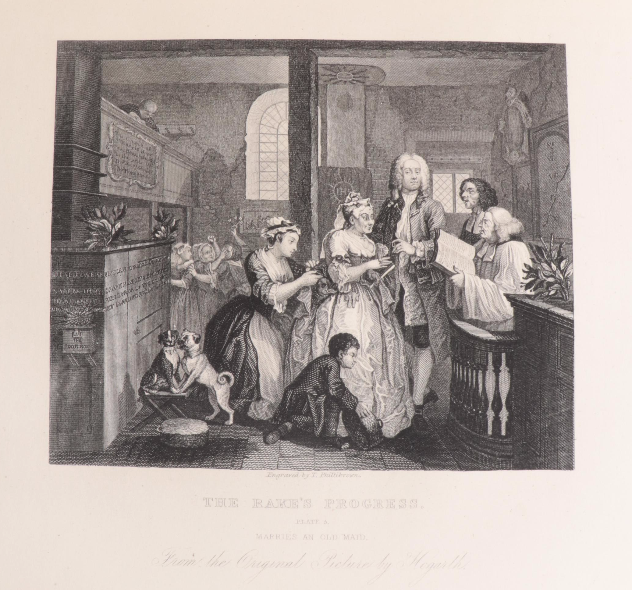 Illustrated "The Complete Works of William Hogarth" and More