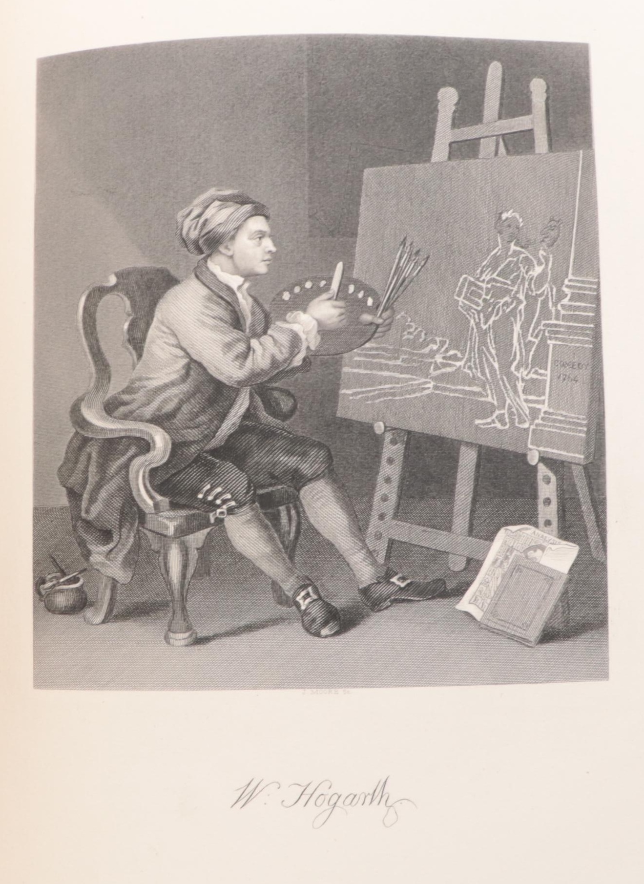 Illustrated "The Complete Works of William Hogarth" and More