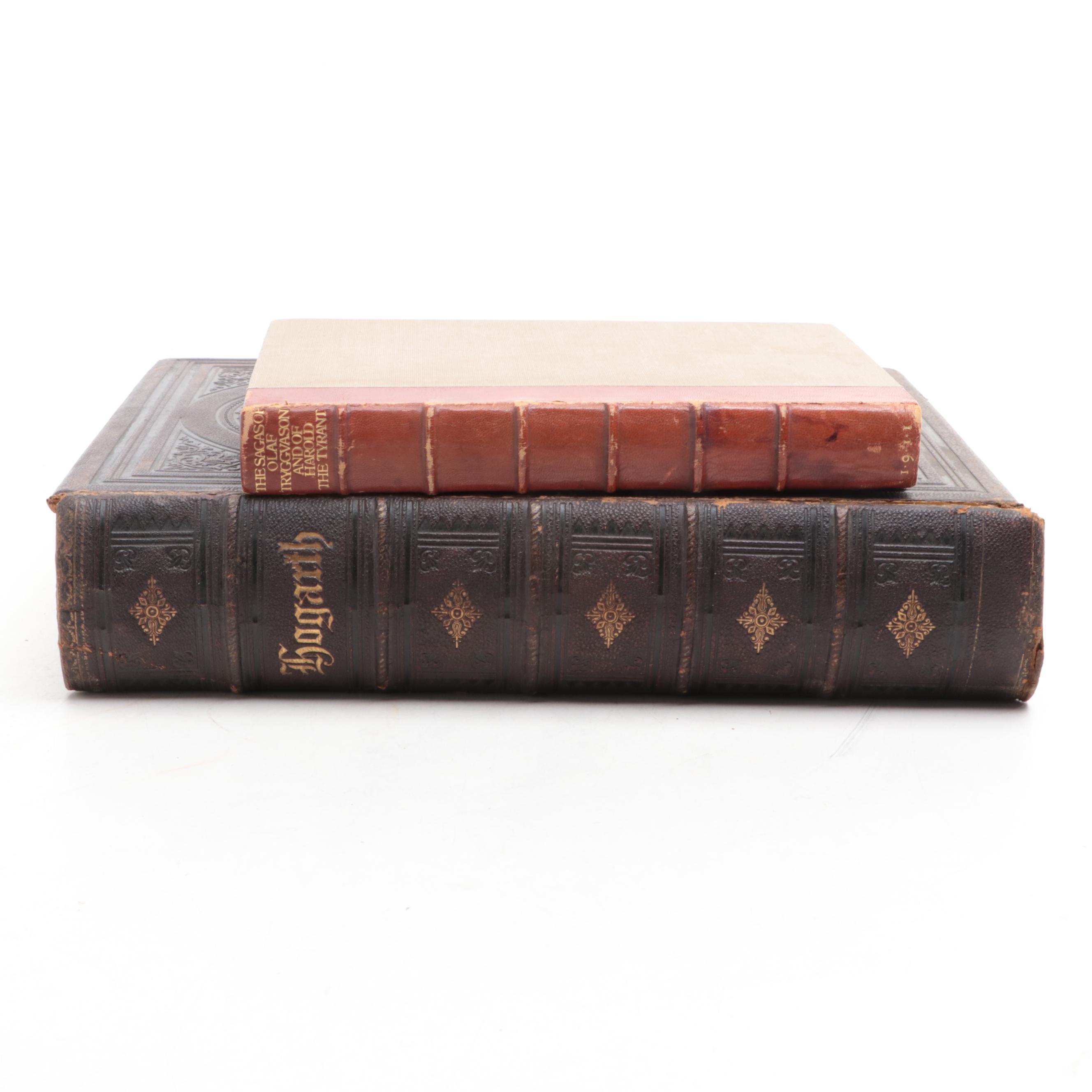 Illustrated "The Complete Works of William Hogarth" and More