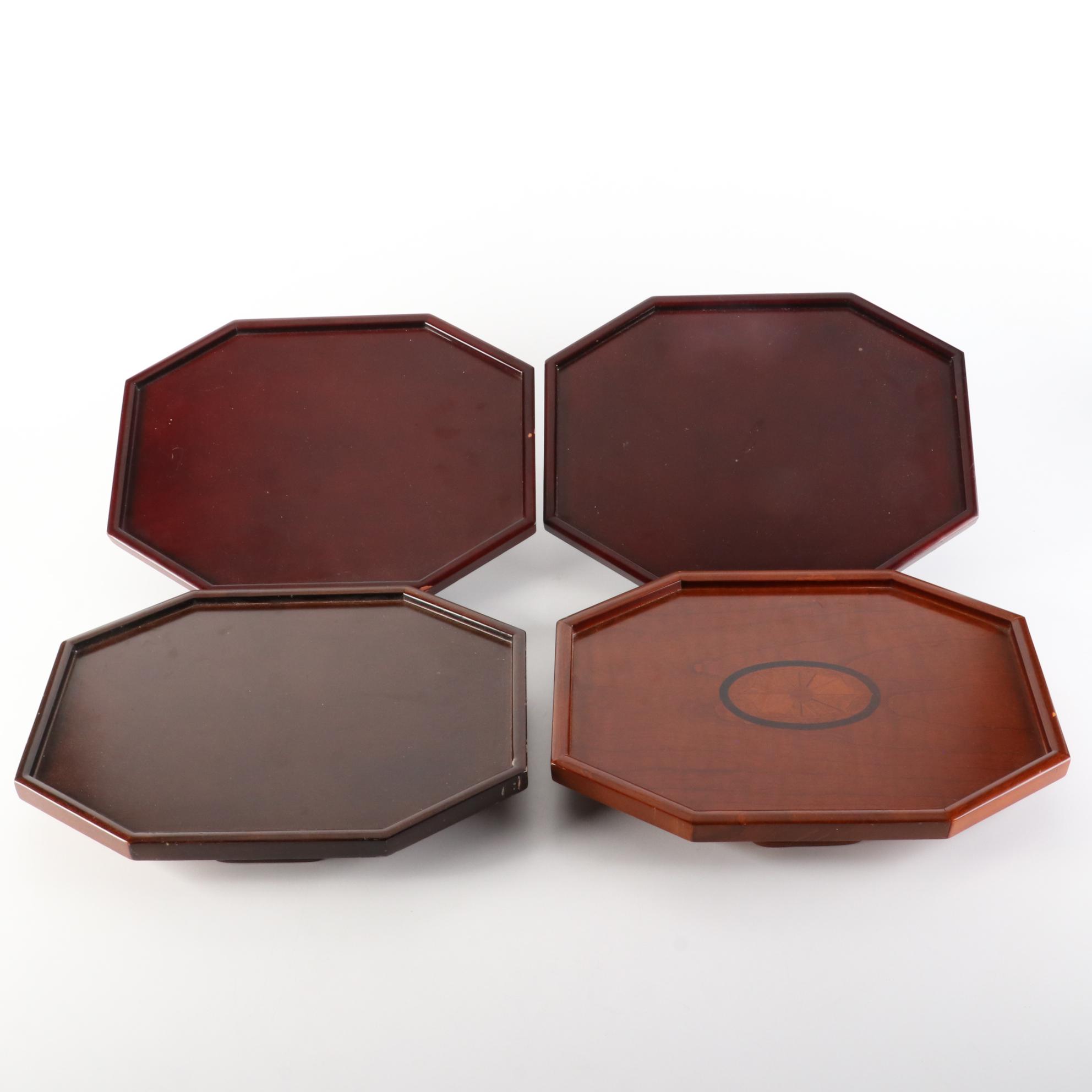 Hunting Scene Wooden Wastebasket, Sofa Clip On Trays, and More