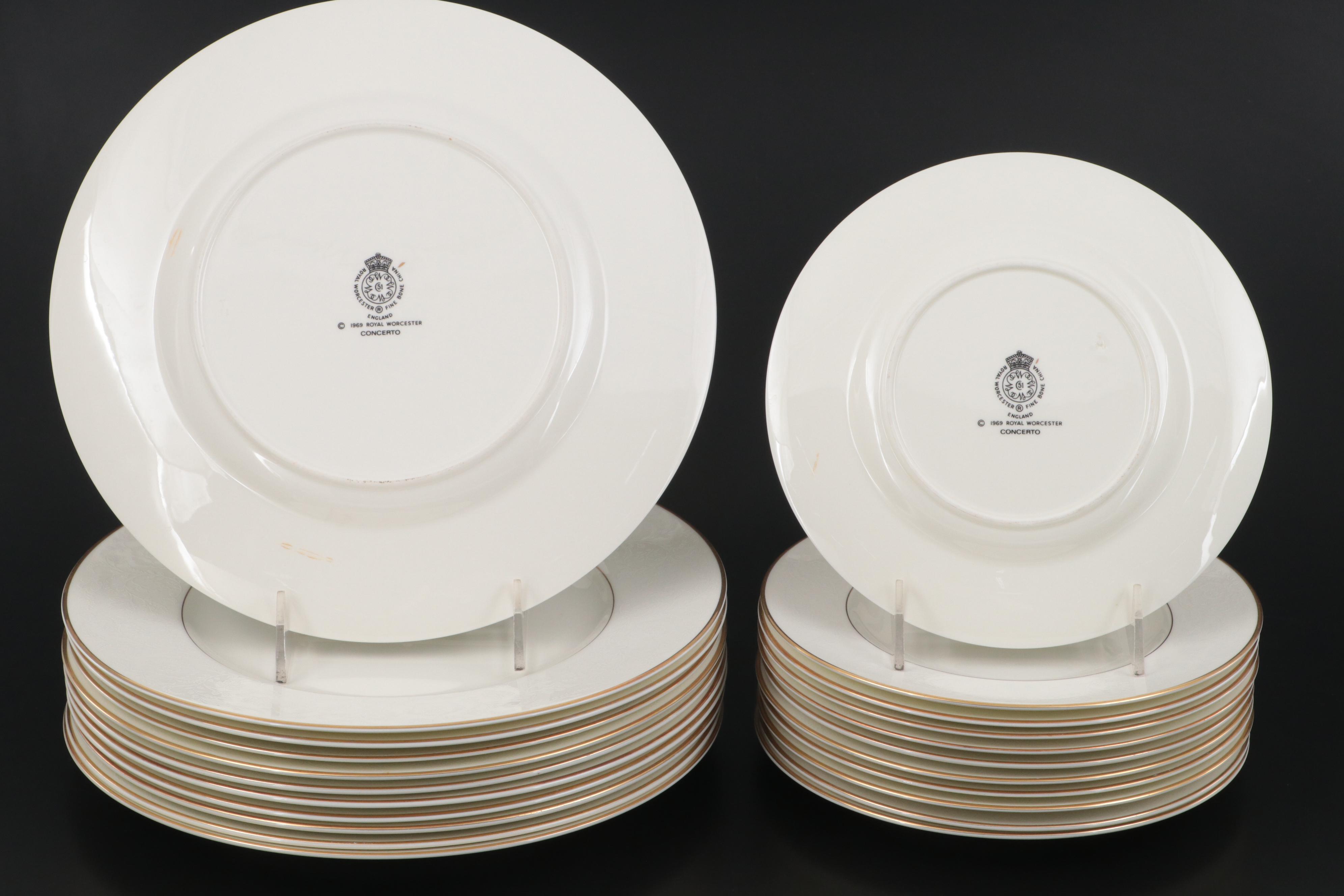 Royal Worcester "Concerto" Dinnerware